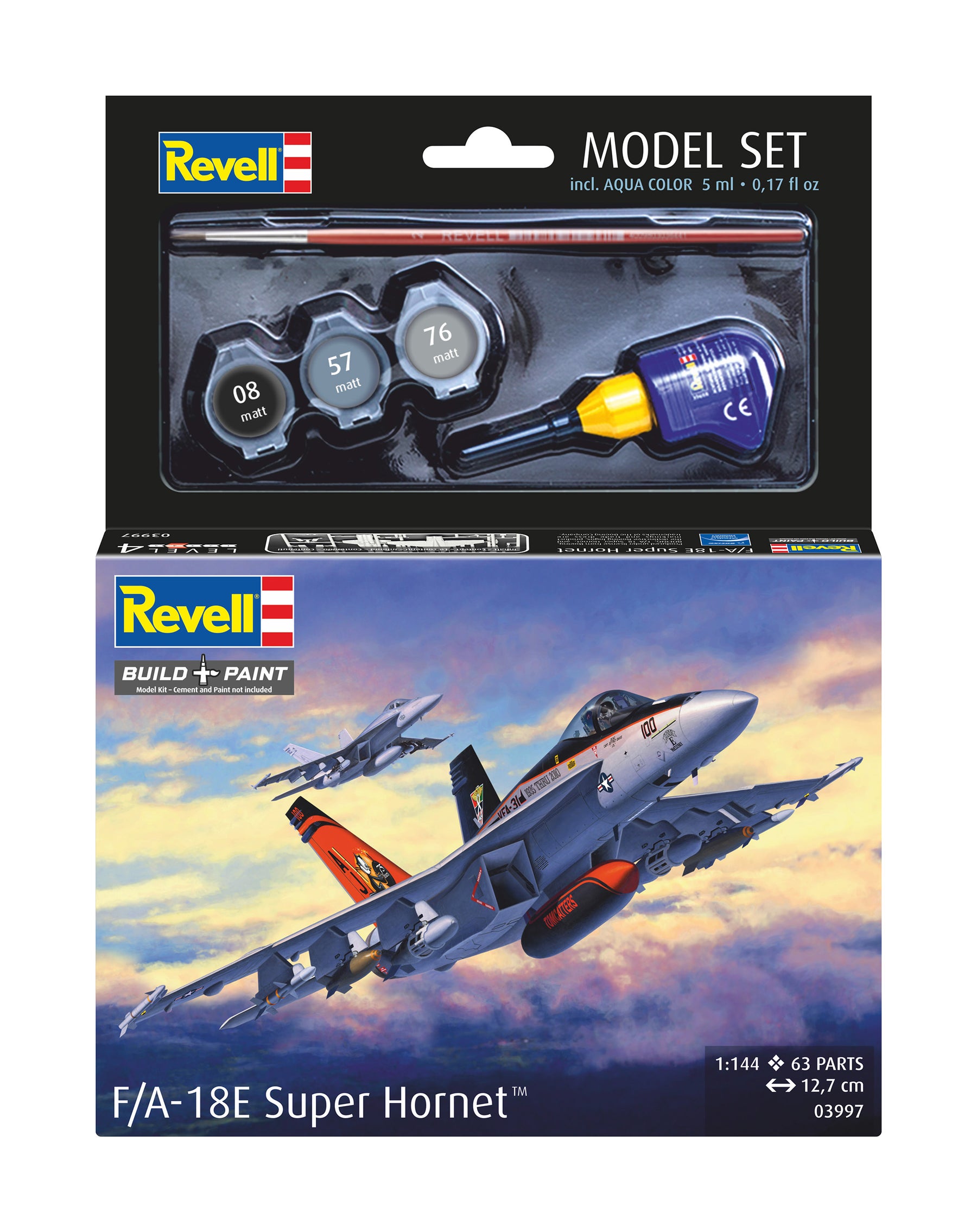Set di modellini F-A-18E Super Hornet