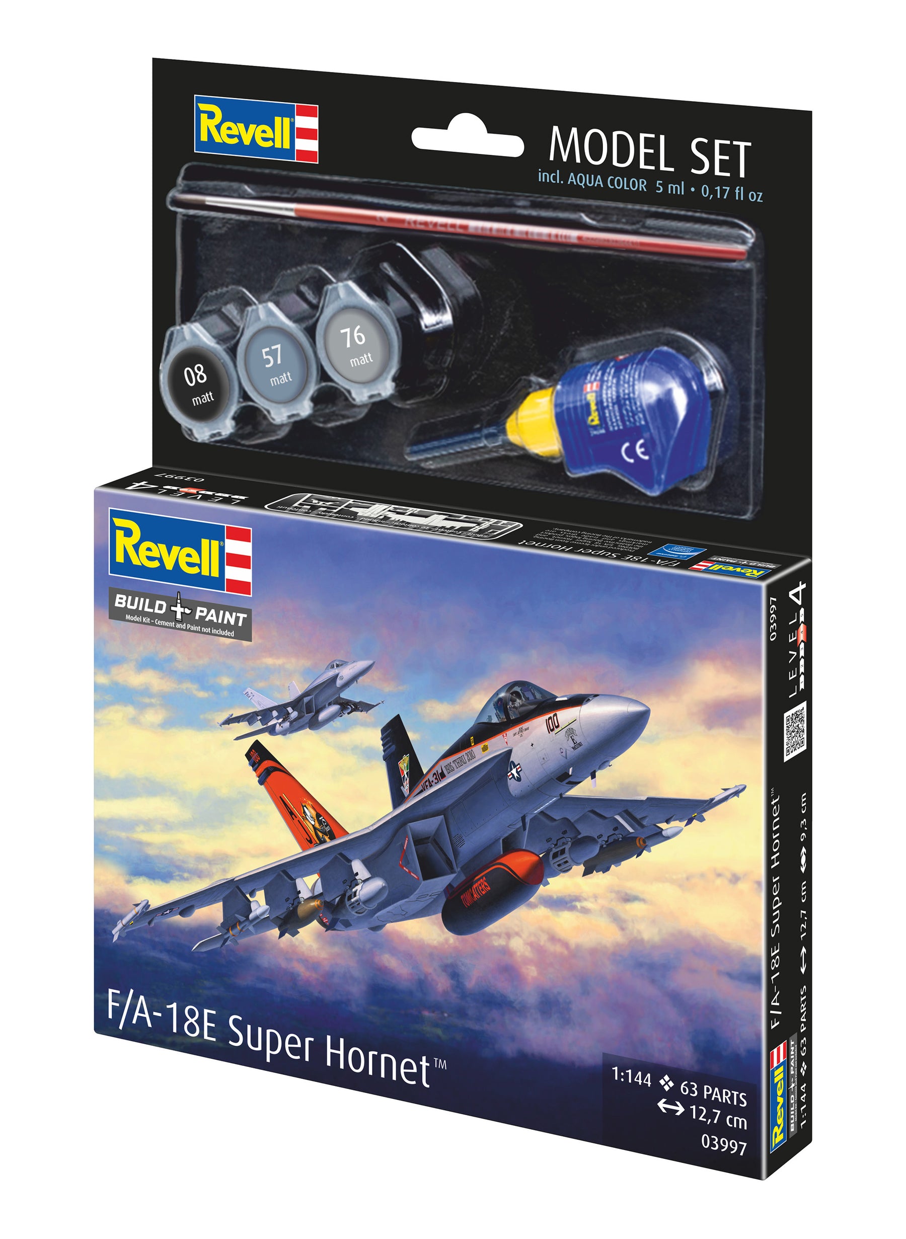 Set di modellini F-A-18E Super Hornet