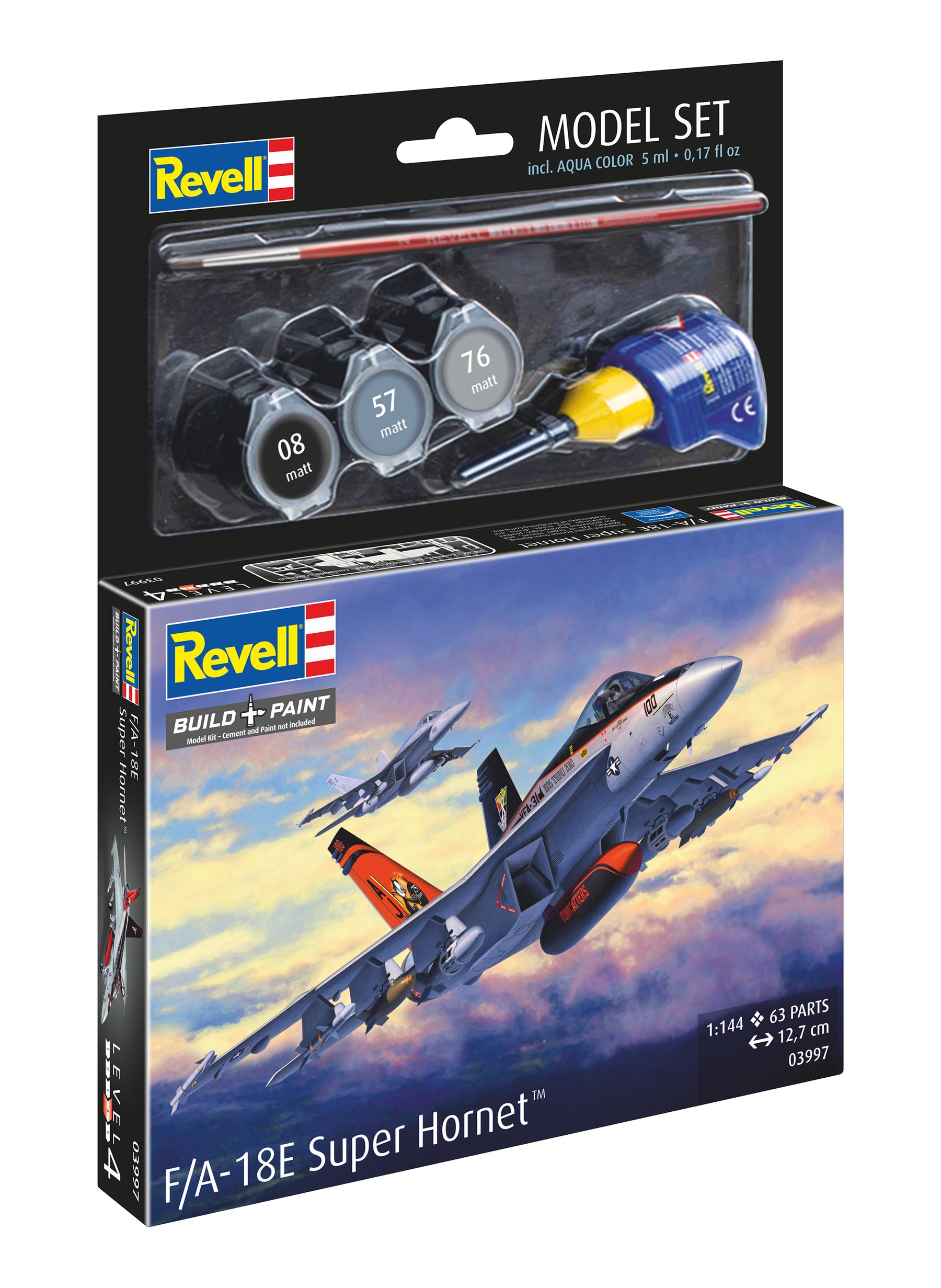 Set di modellini F-A-18E Super Hornet