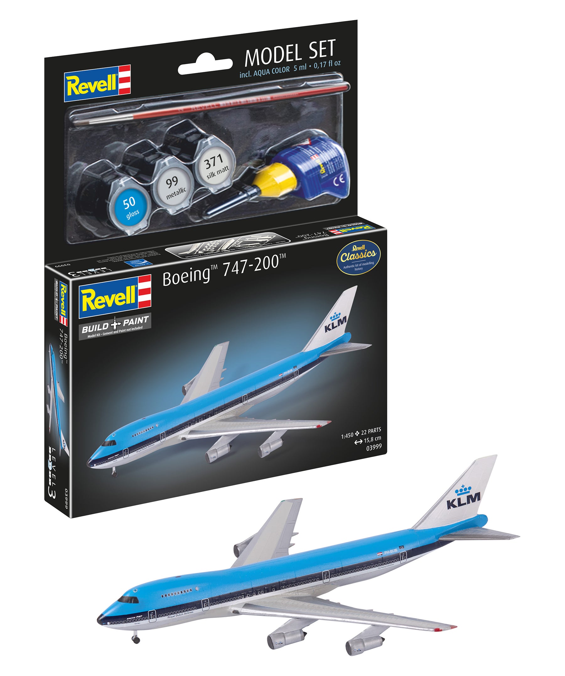 Modelset Boeing 747-200