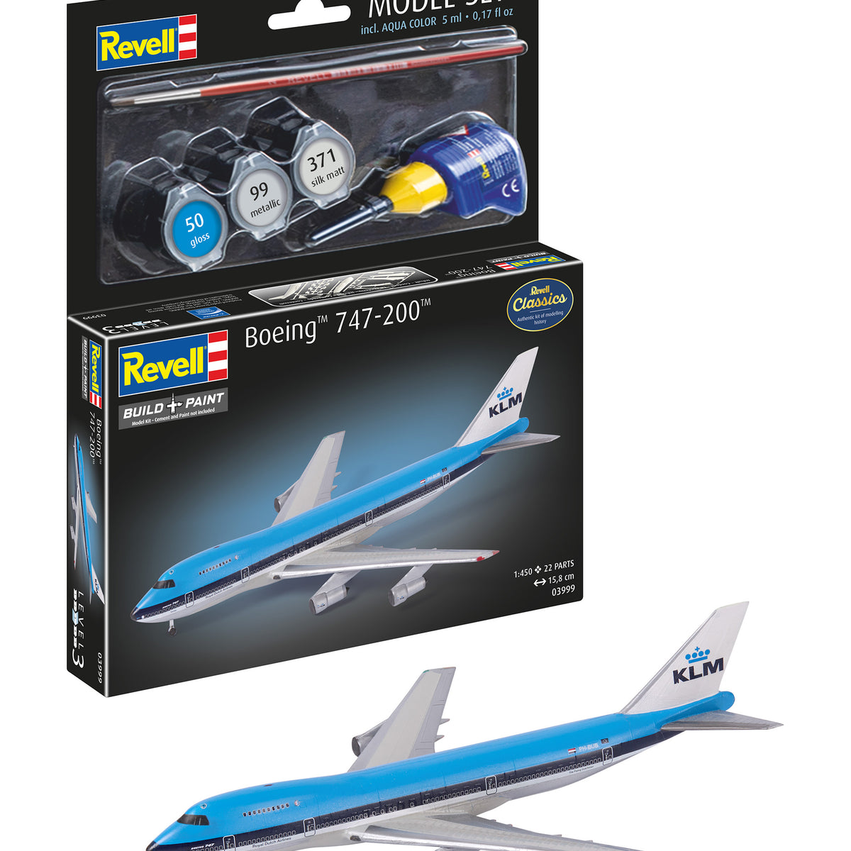 Model set Boeing 747-200