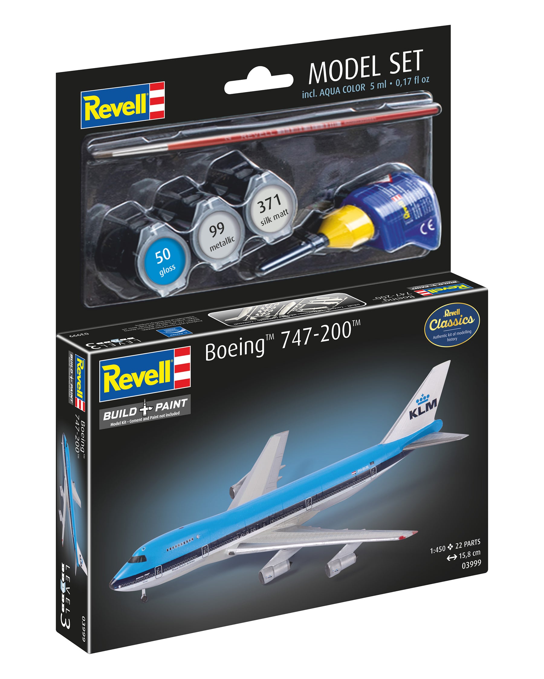 Modelset Boeing 747-200