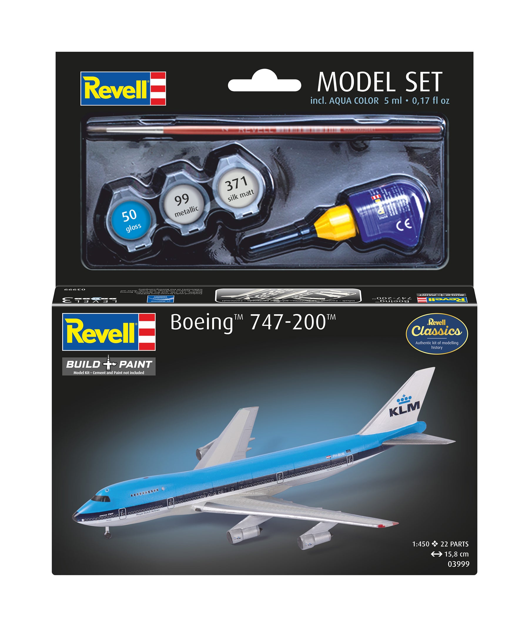 Modelset Boeing 747-200