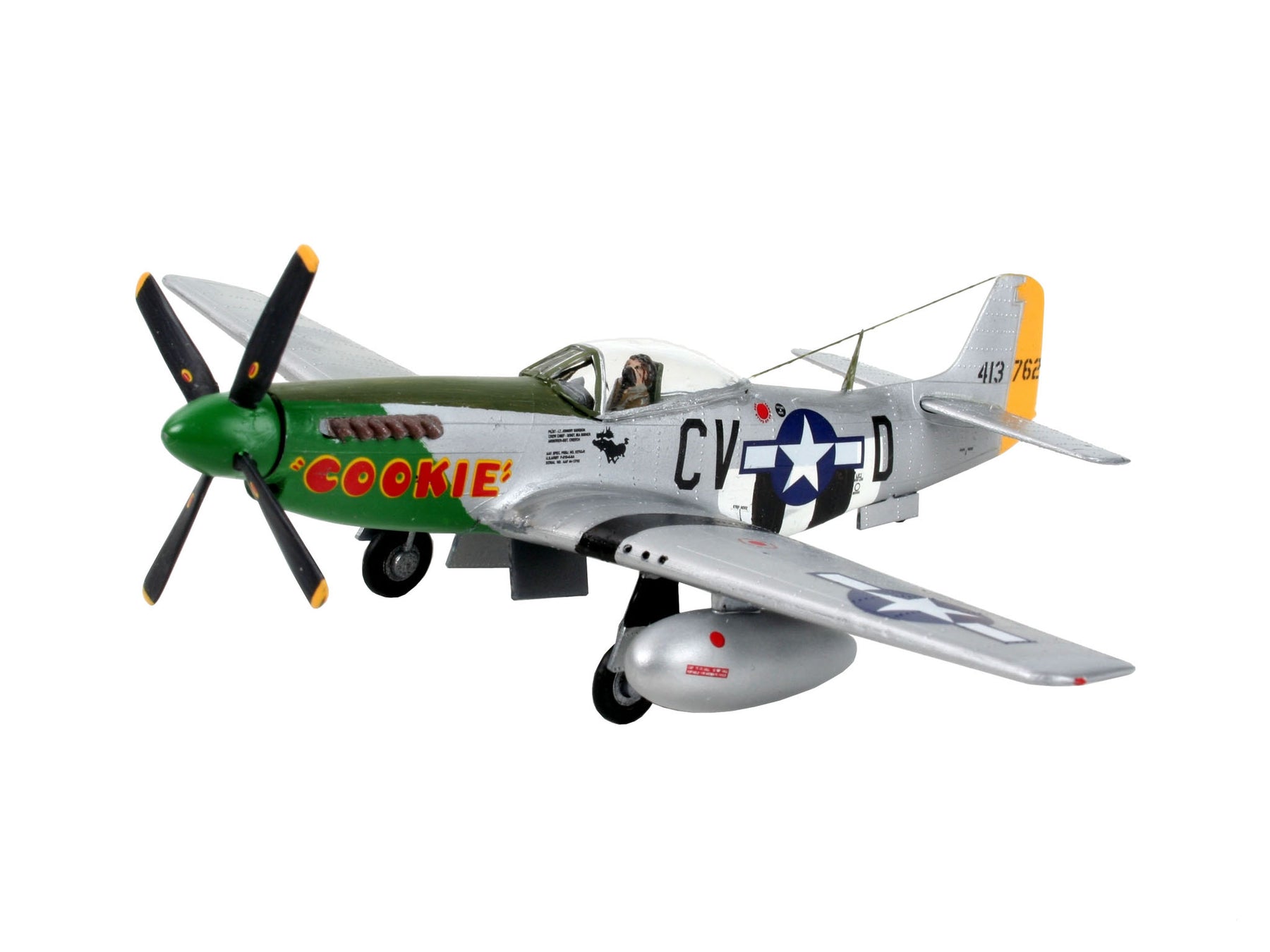 Conjunto de modelos P-51D Mustang
