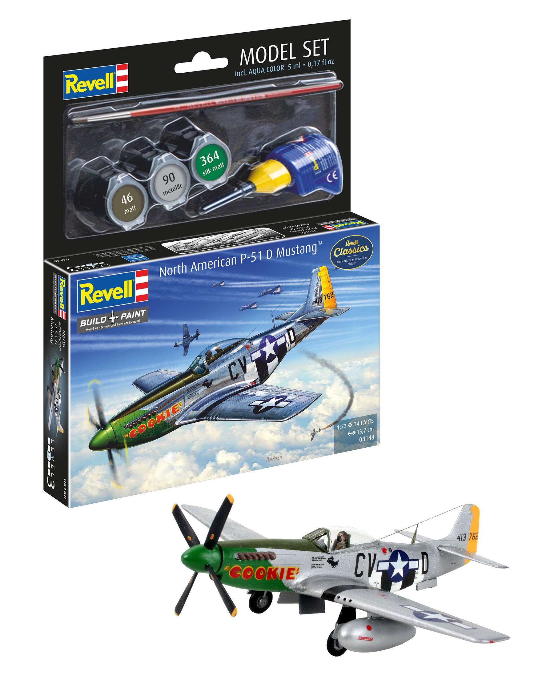 Modelset P-51D Mustang