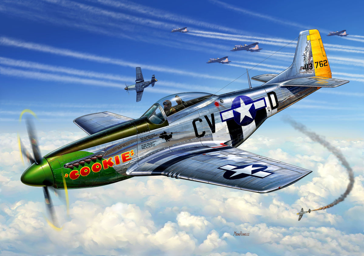 Modellkészlet P-51D Mustang