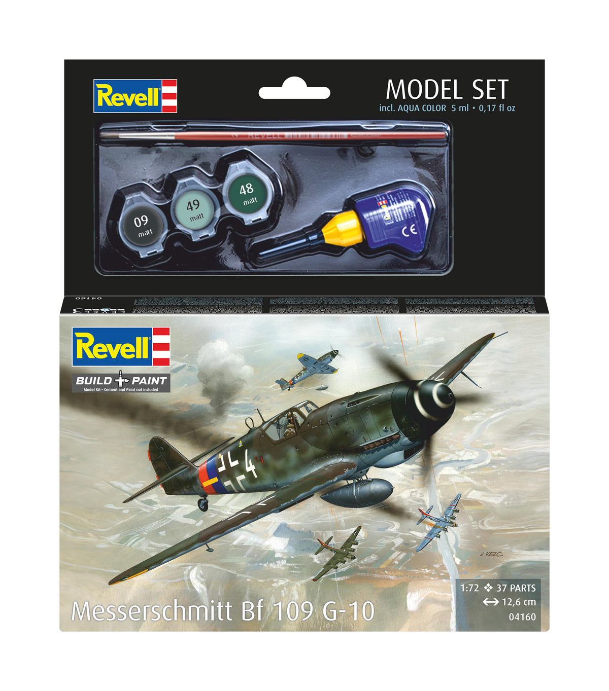 Modelset Messerschmitt Bf-109