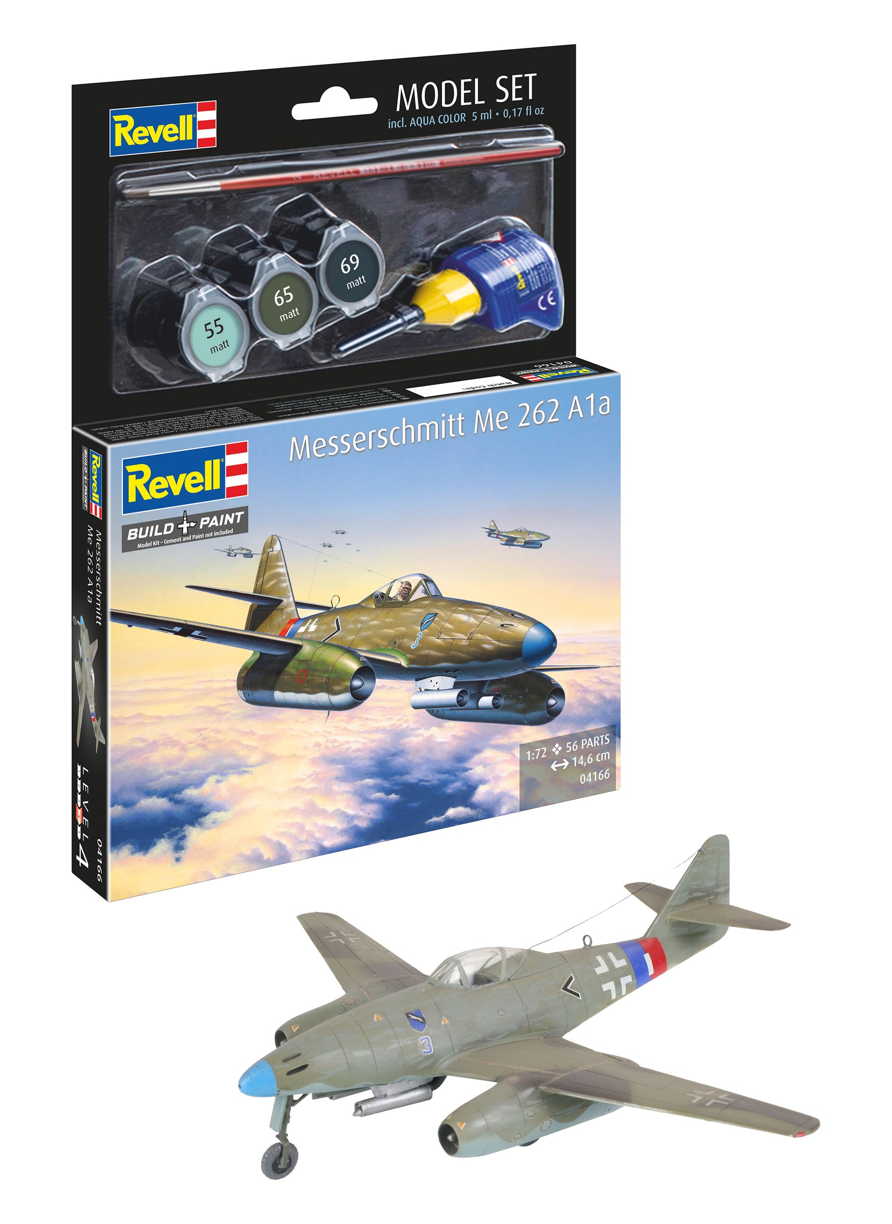 Modelset Messerschmitt Me 262 A1a