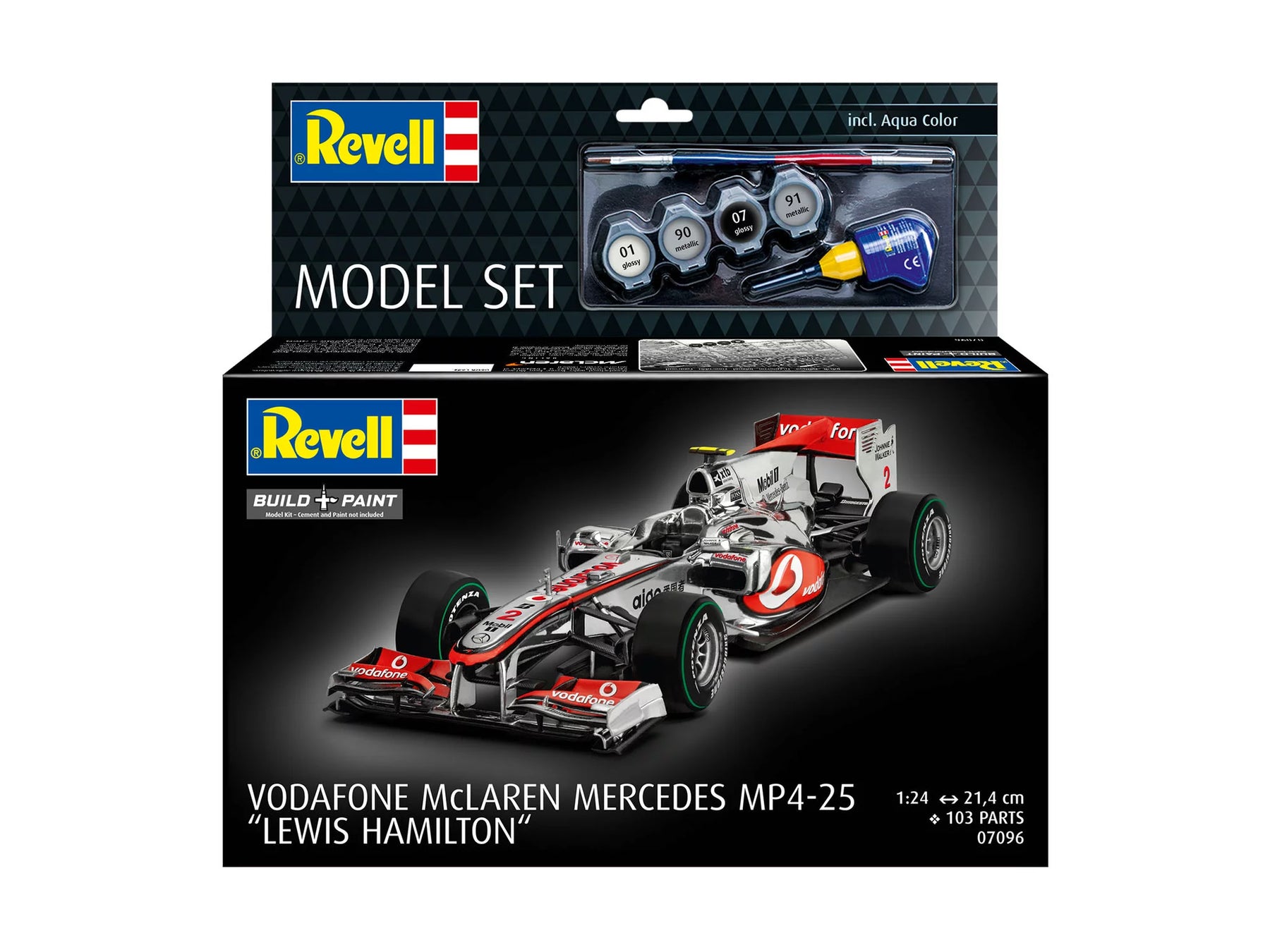 Zestaw modeli McLaren Mercedes MP4-25 „Lewis Hamilton”