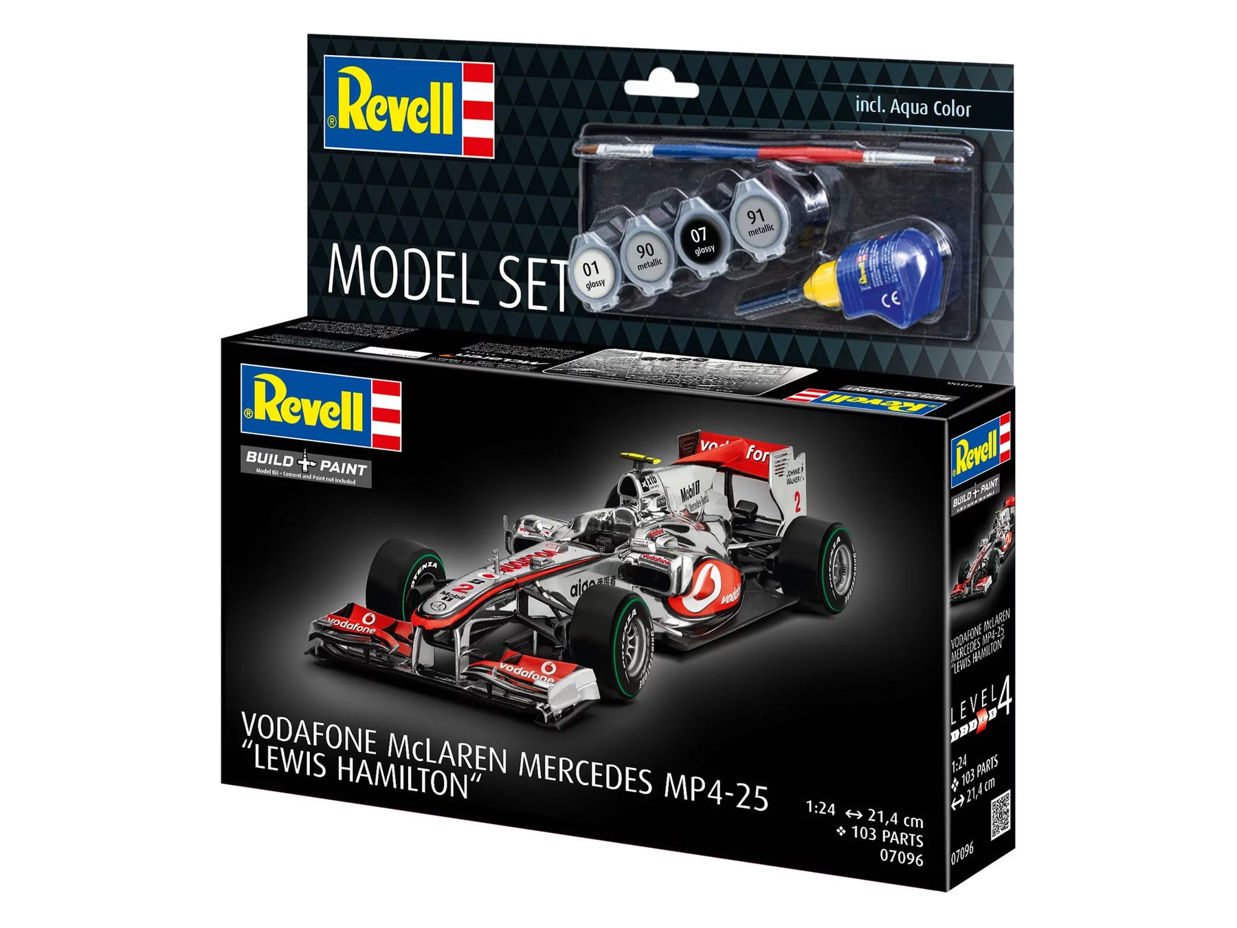 Zestaw modeli McLaren Mercedes MP4-25 „Lewis Hamilton”