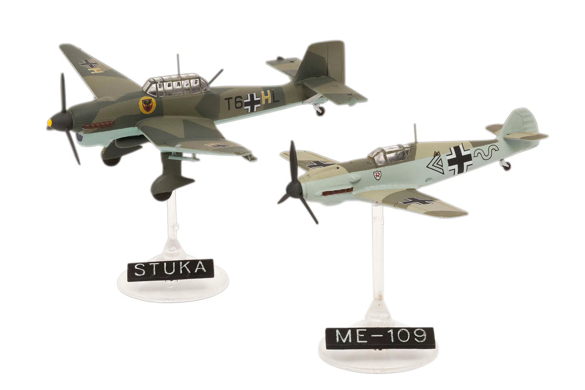 Starter Kit Messerschmitt Bf109E - Ju87B Stuka