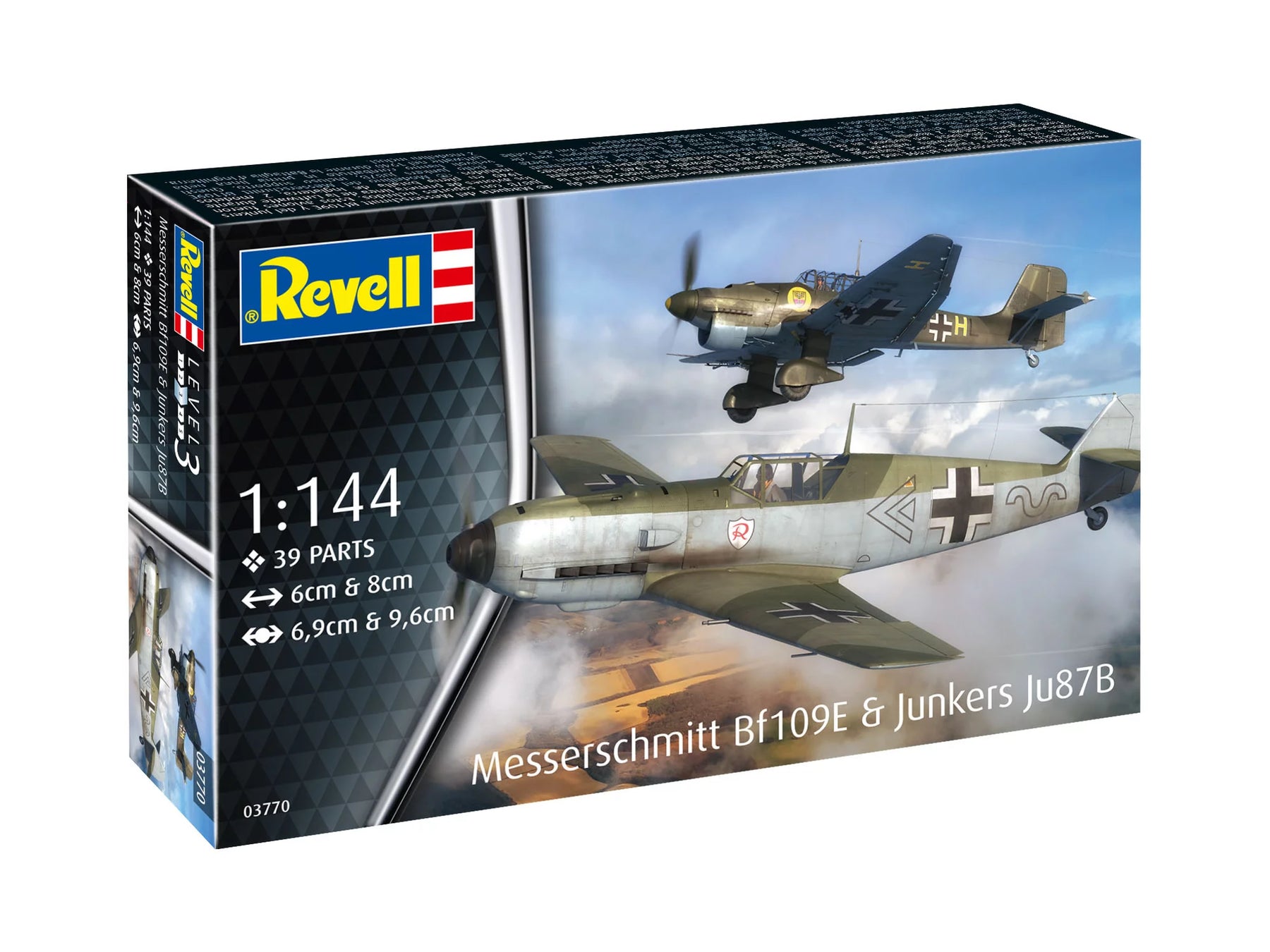 Starterset Messerschmitt Bf109E - Ju87B Stuka