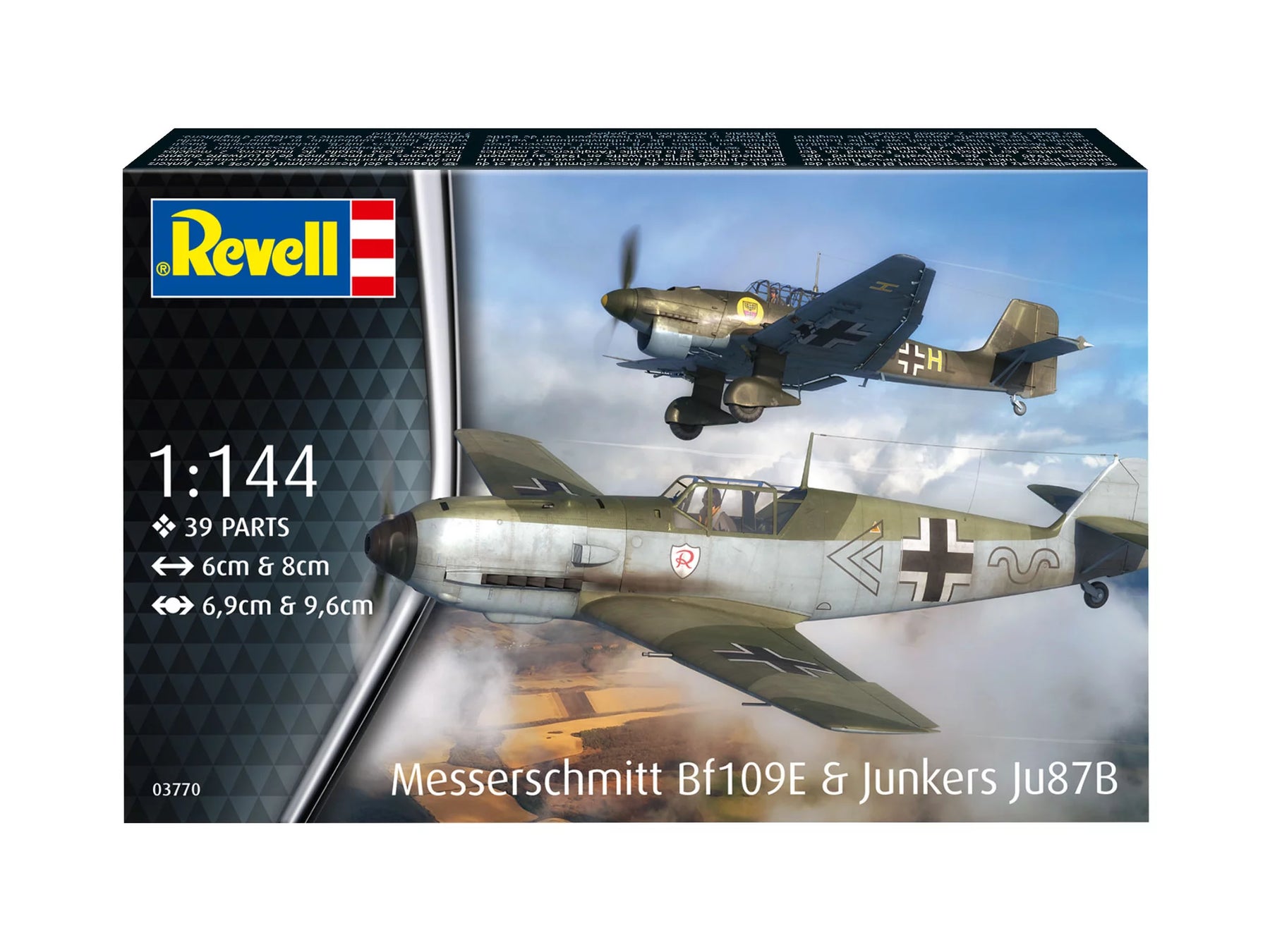 Starterset Messerschmitt Bf109E - Ju87B Stuka