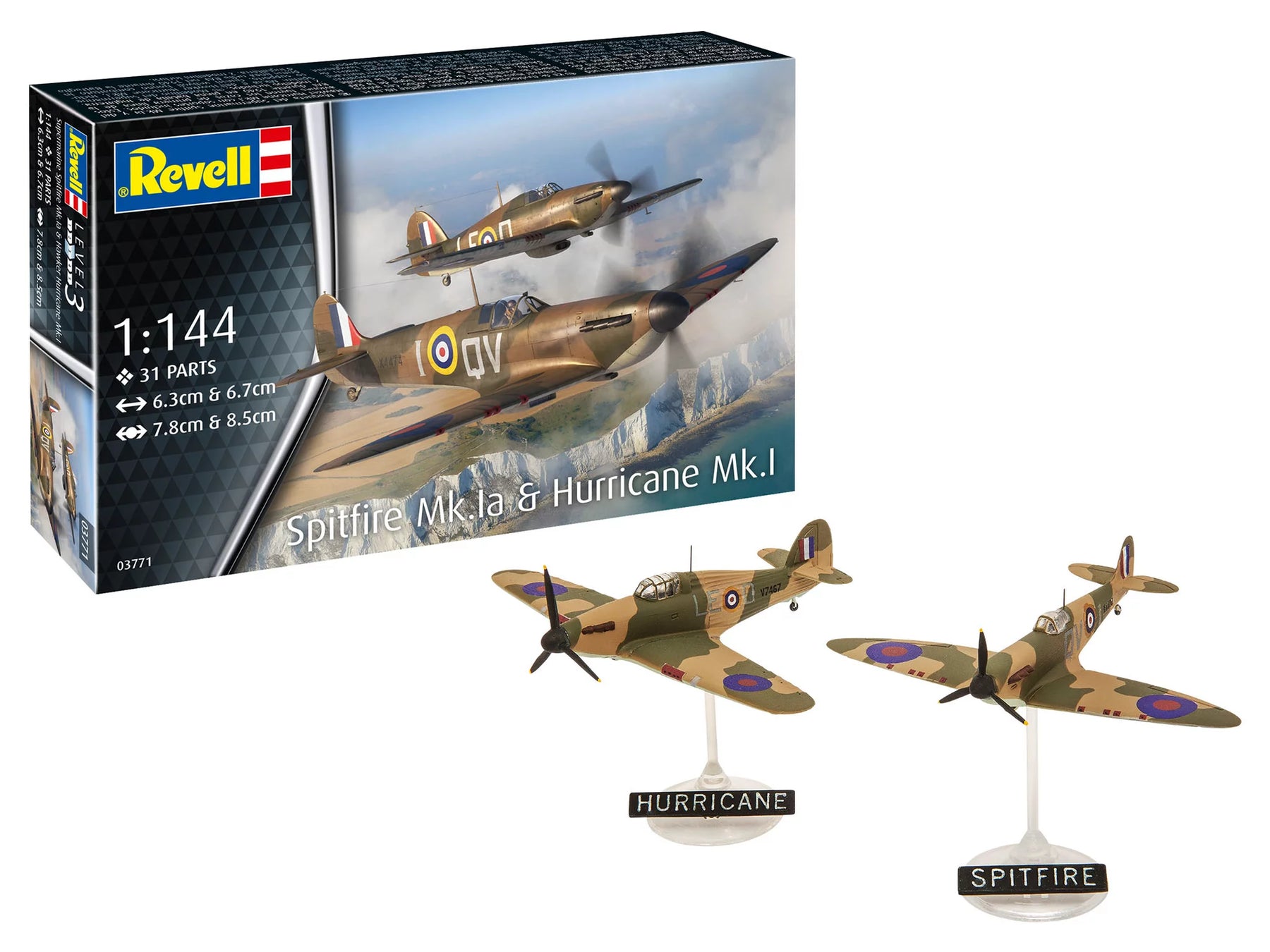 Starter Kit Spitfire Mk.Ia - Hurricane Mk.I