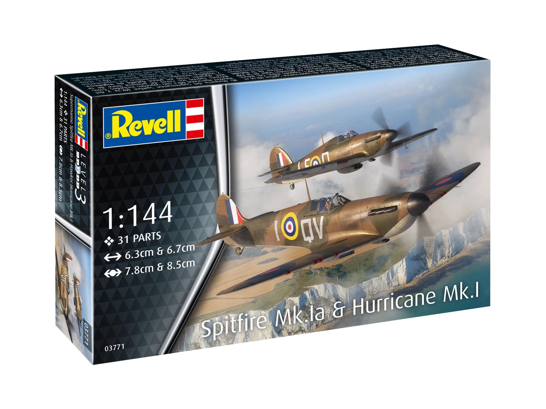 Kit de inicio Spitfire Mk.Ia - Hurricane Mk.I