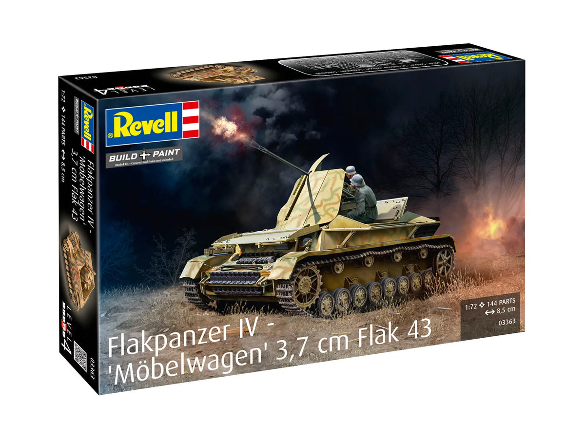 Flakpanzer IV "Möbelwagen" 3,7 cm Flak 43