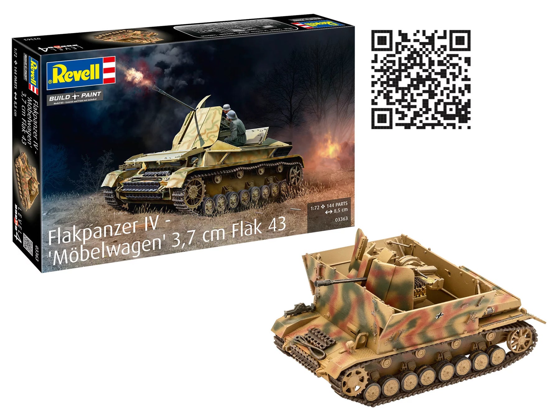 Flakpanzer IV "Möbelwagen" 3.7cm Flak 43