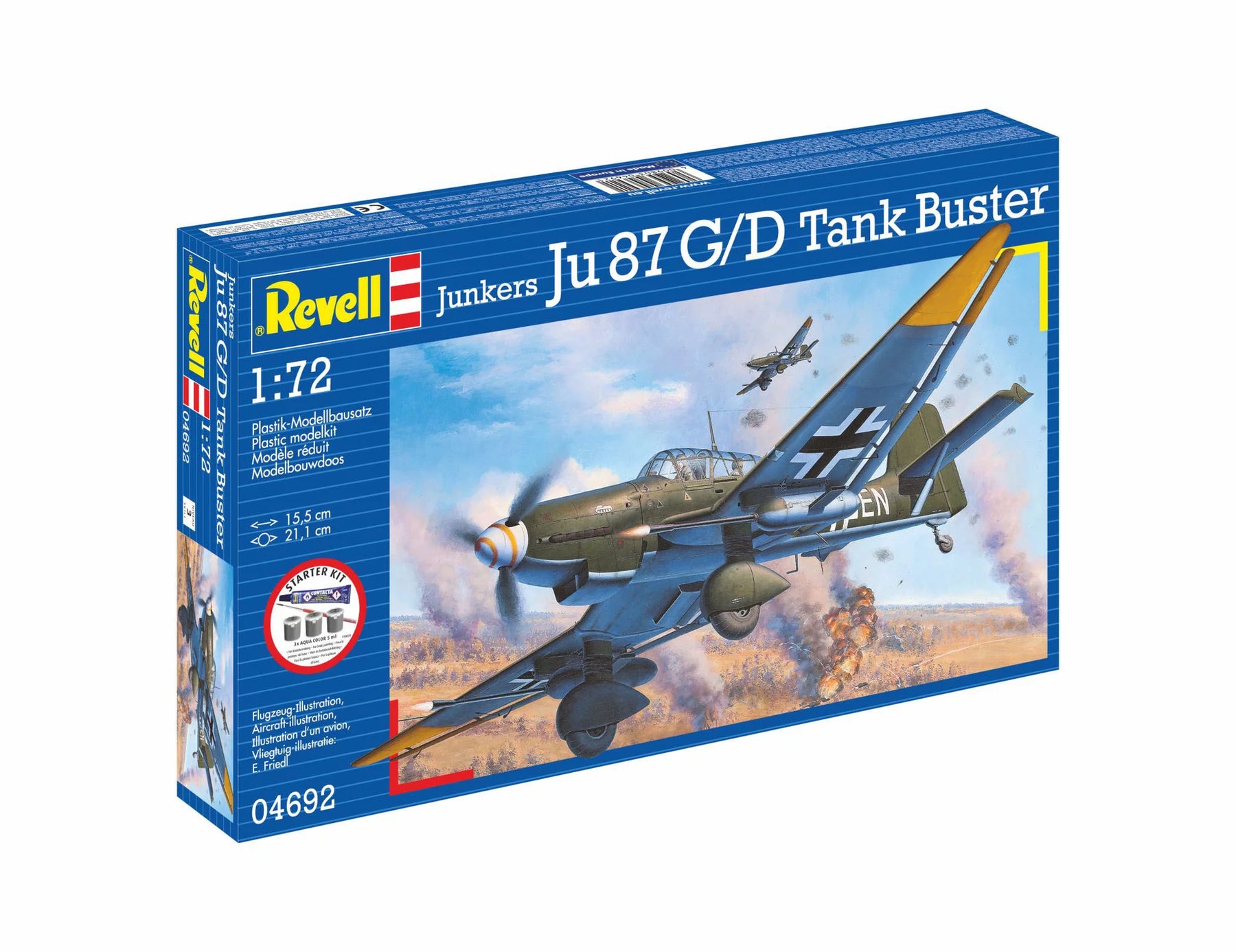 Starter Kit Junkers Ju87 G-D Tank Buster