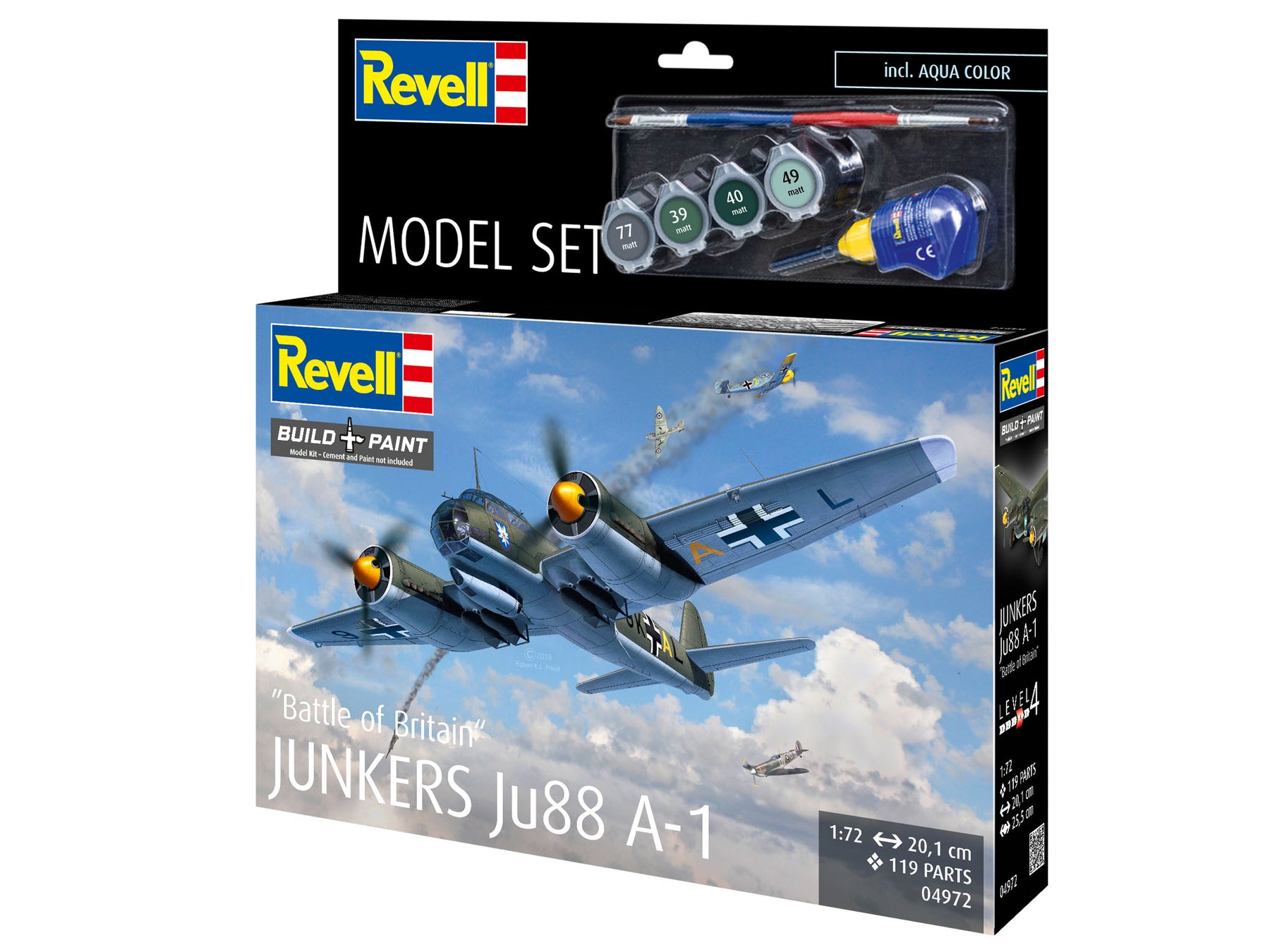 Modelset Junkers Ju88 A-1 "Battle of Britain"