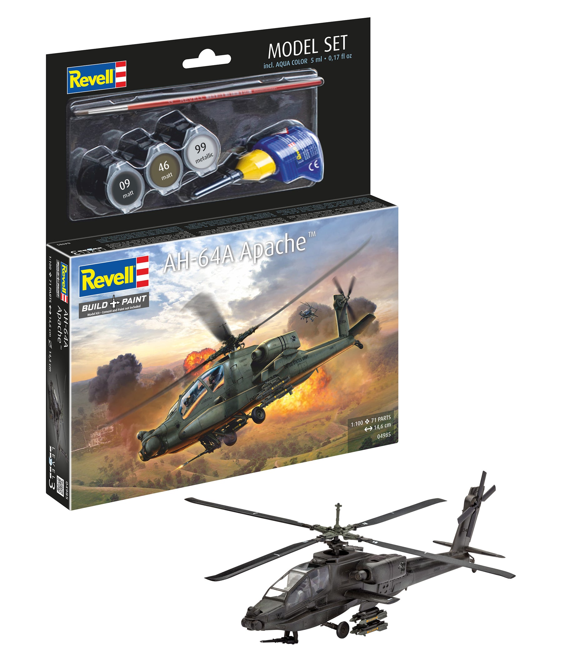 Modelset AH-64A Apache