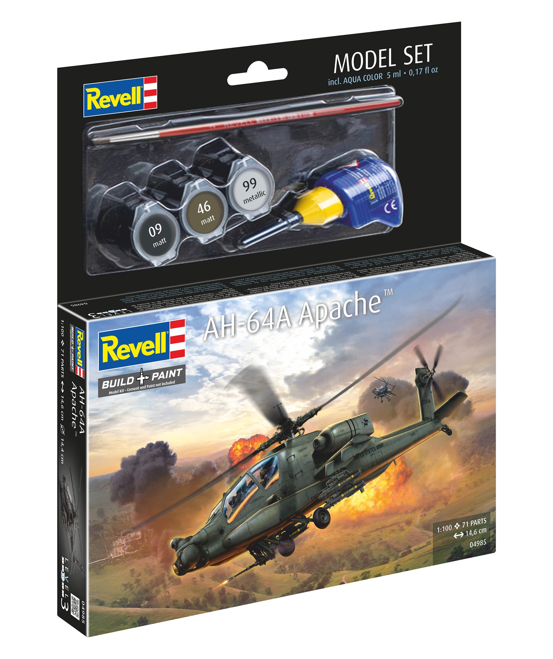Modelset AH-64A Apache