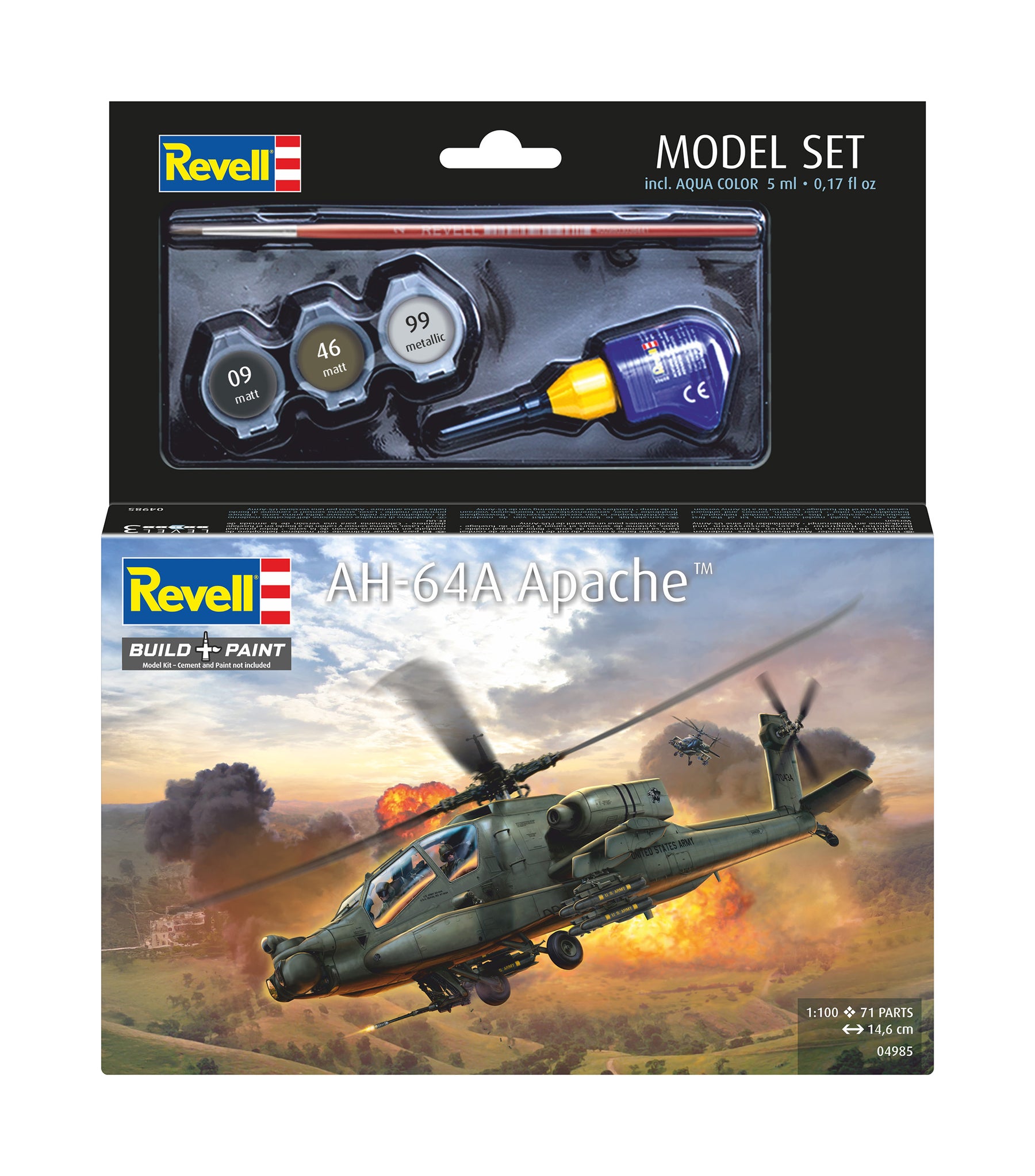 Modelset AH-64A Apache