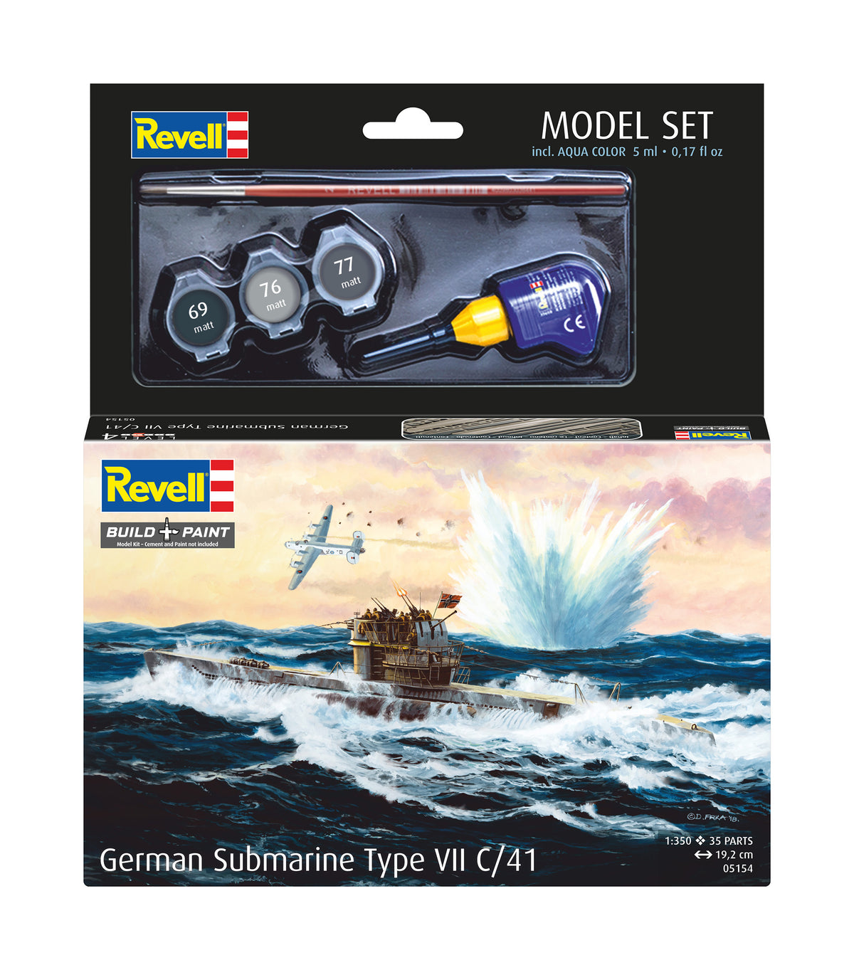 Modelset van het type Duitse onderzeeër