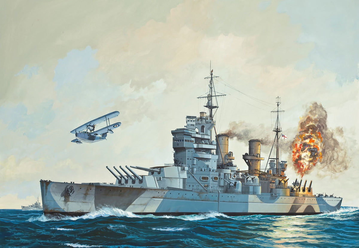 HMS Duke of York csatahajó modellkészlet