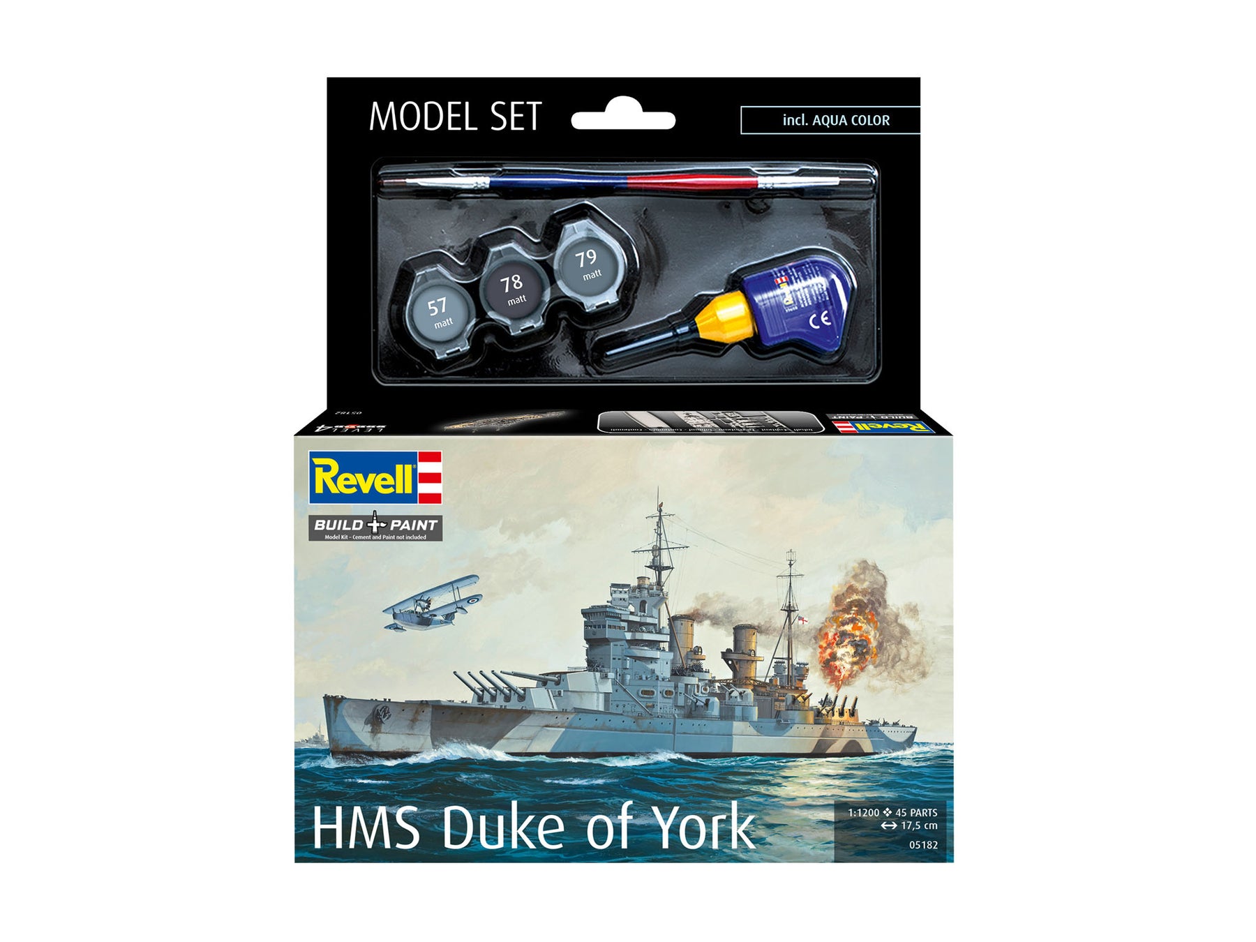 Model Set Battleship HMS Duke of York