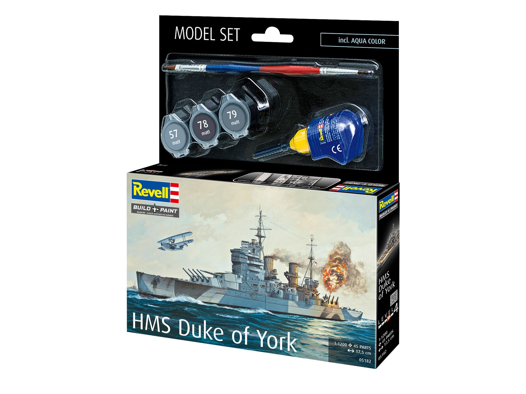 Model Set Battleship HMS Duke of York