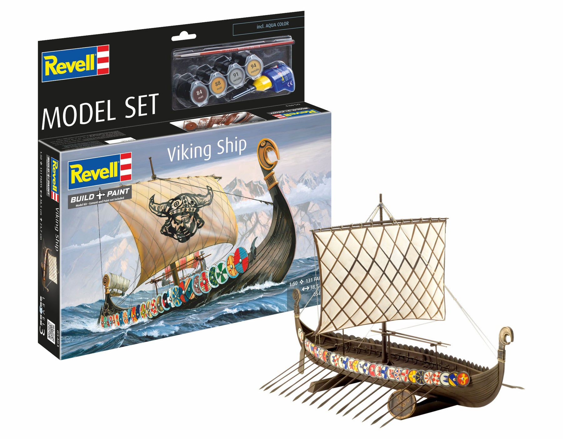 Modelset Vikingschip