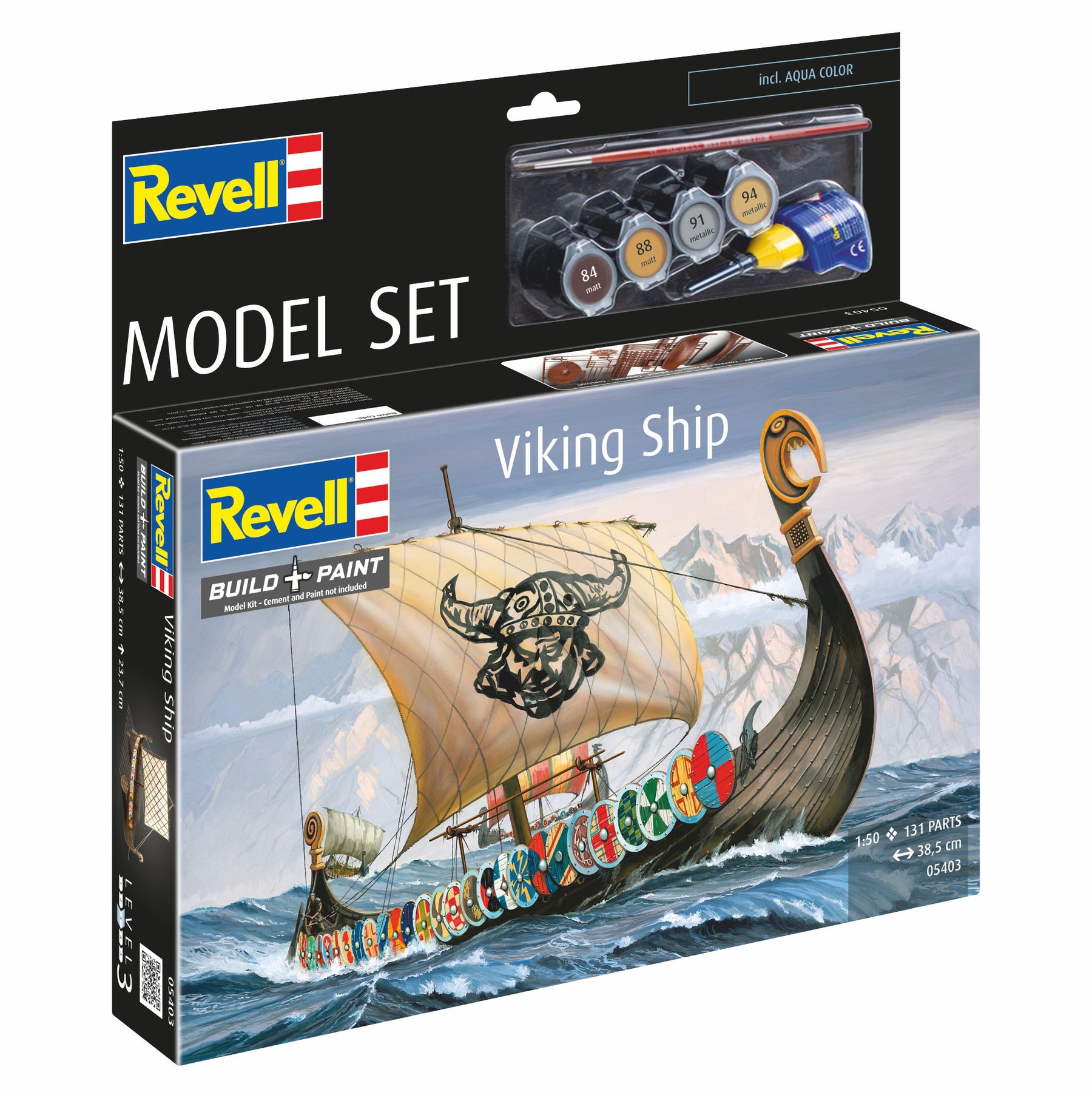 Modelset Vikingschip