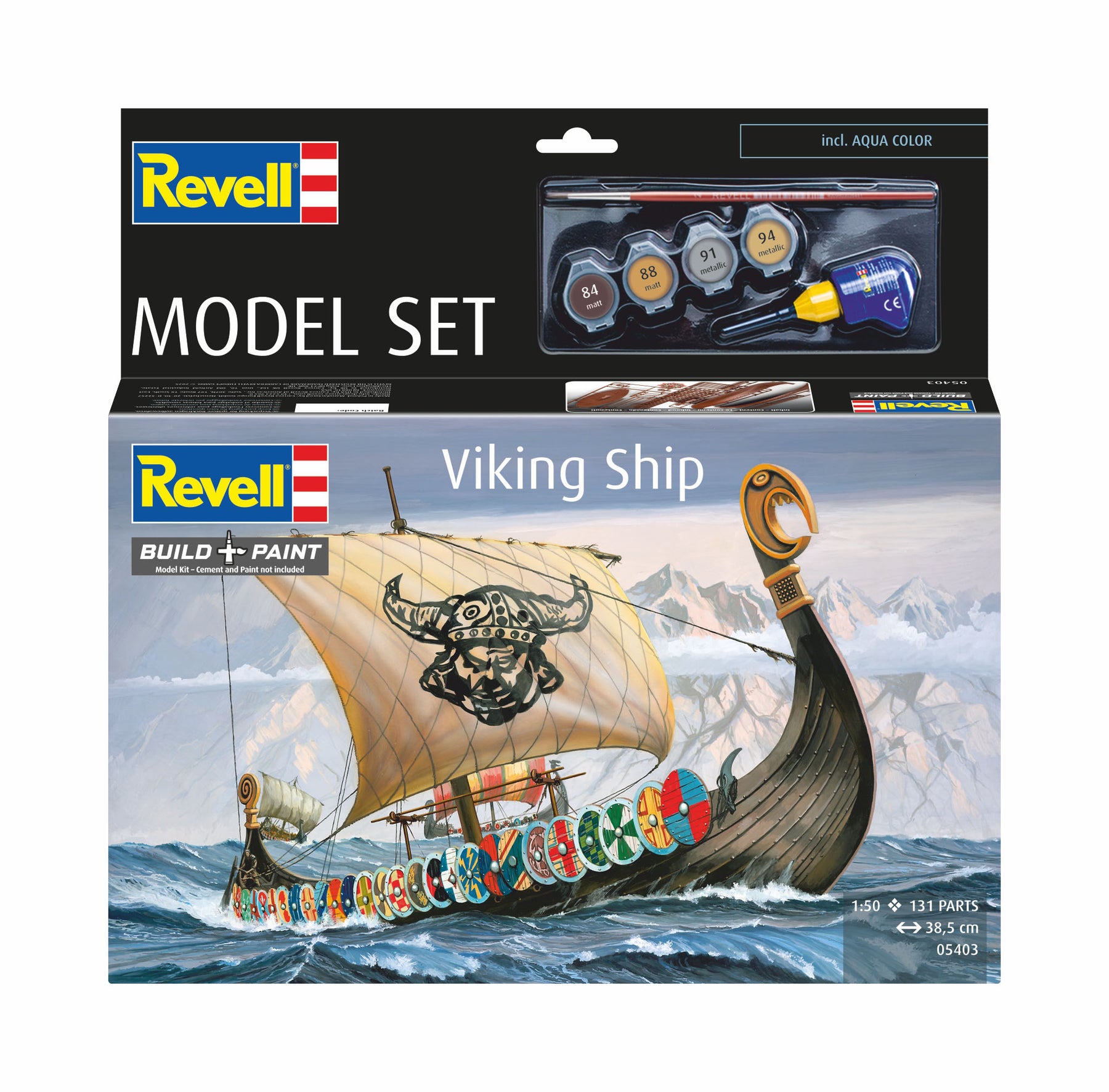 Modelset Vikingschip