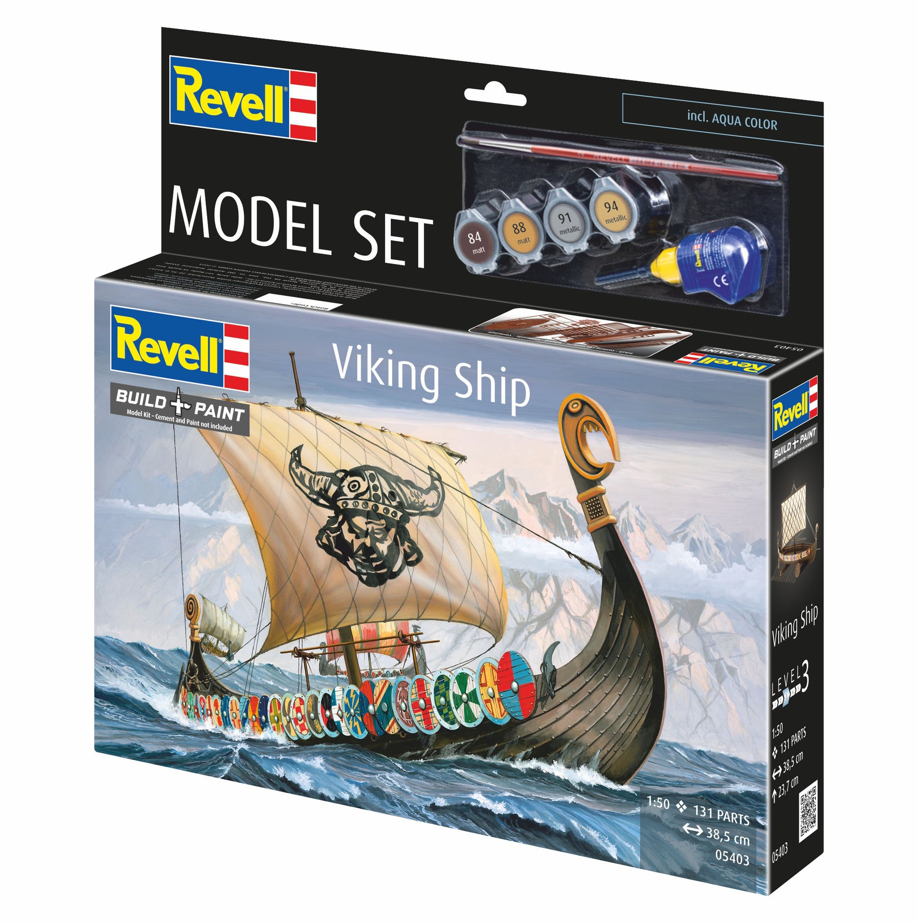 Modelset Vikingschip