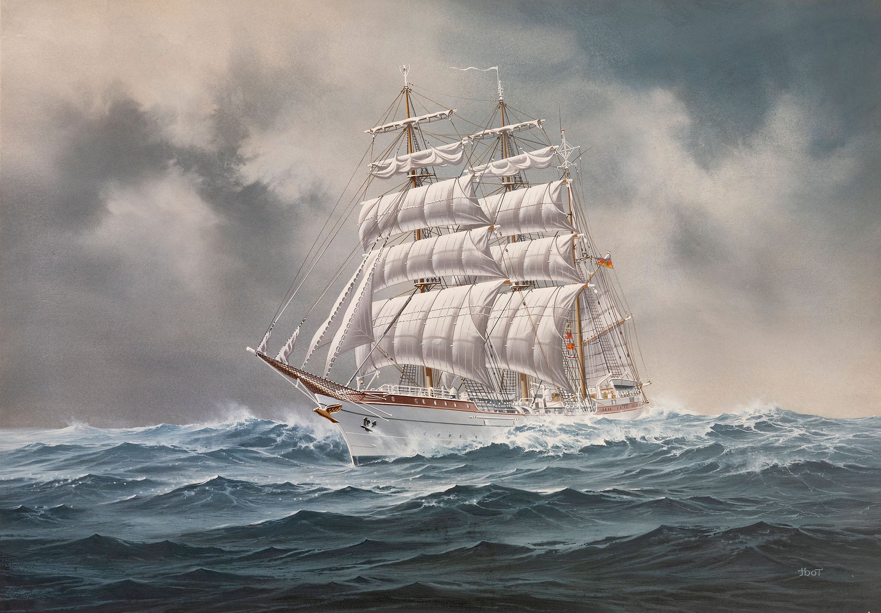 Zestaw modeli Gorch Fock
