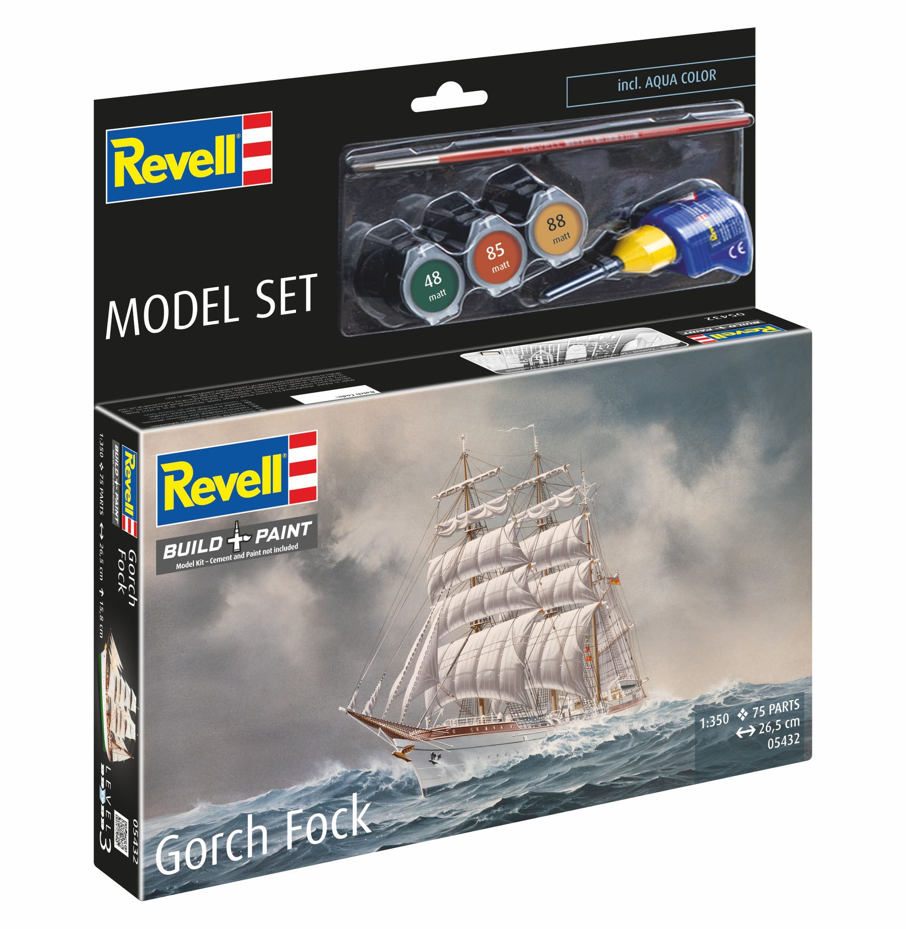 Zestaw modeli Gorch Fock