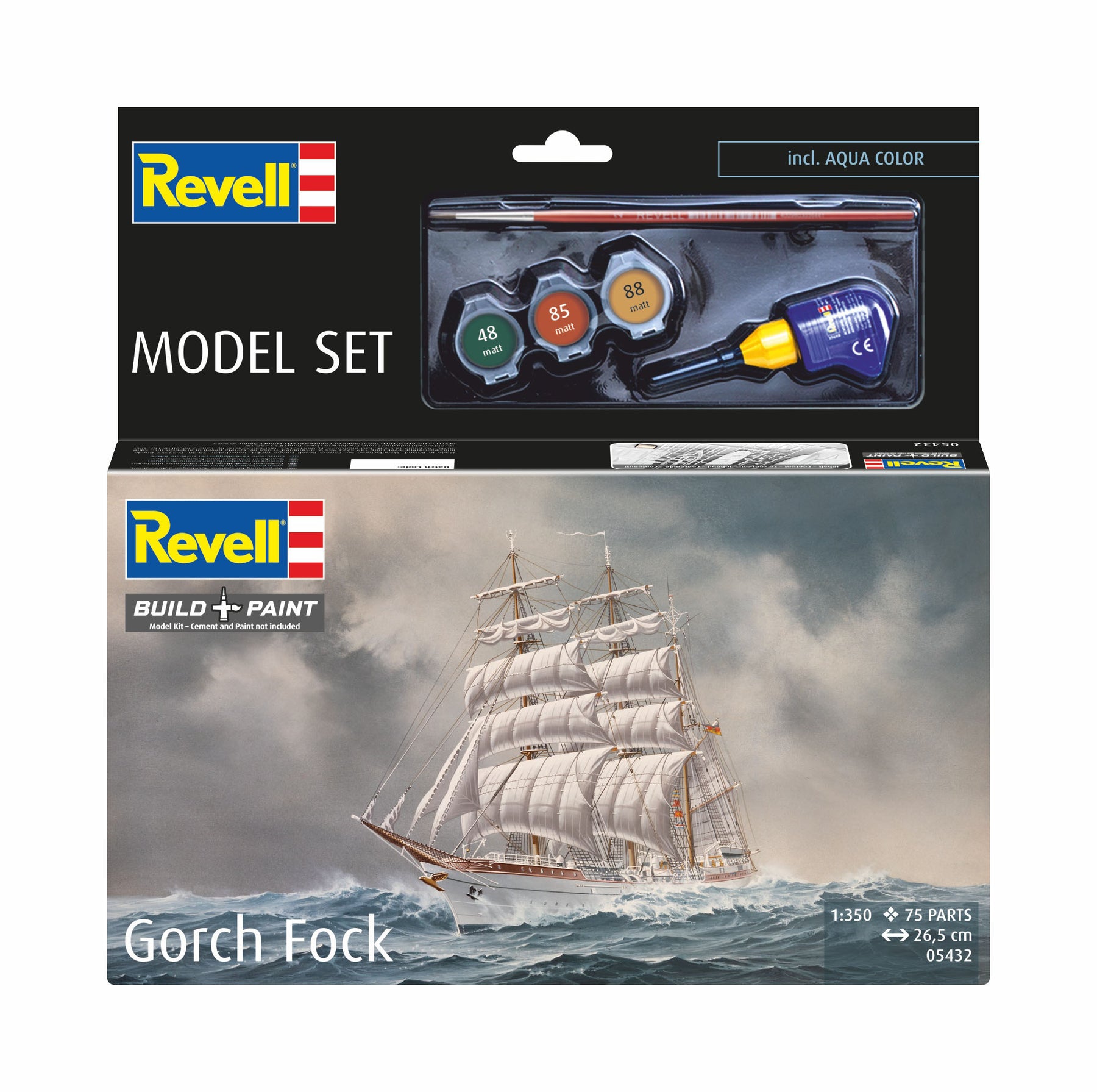 Zestaw modeli Gorch Fock