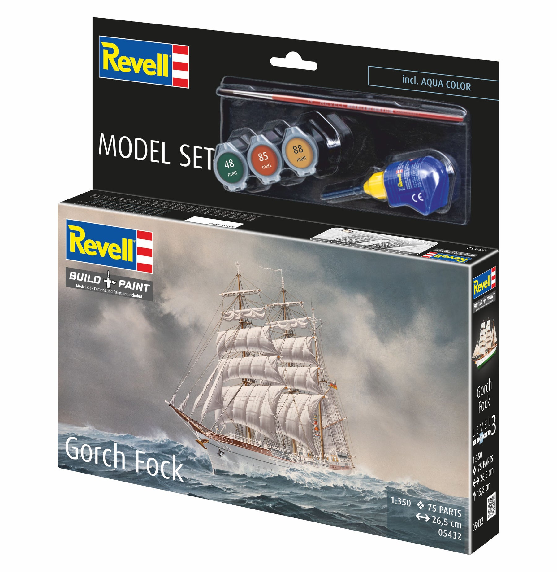 Zestaw modeli Gorch Fock