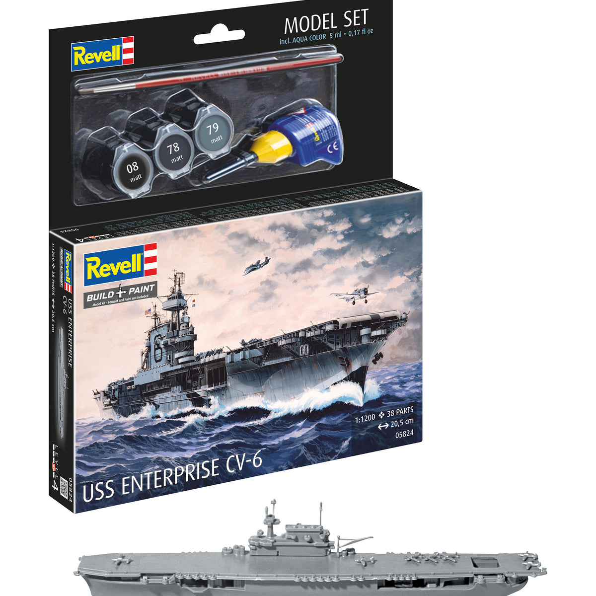 Model Set USS Enterprise CV-6