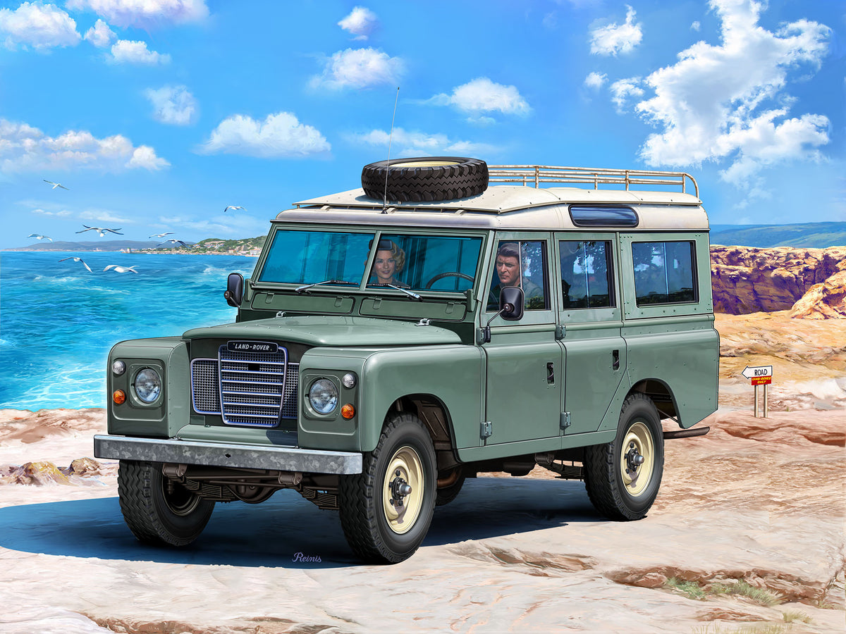Modellkészlet Land Rover Series III LWB kombi