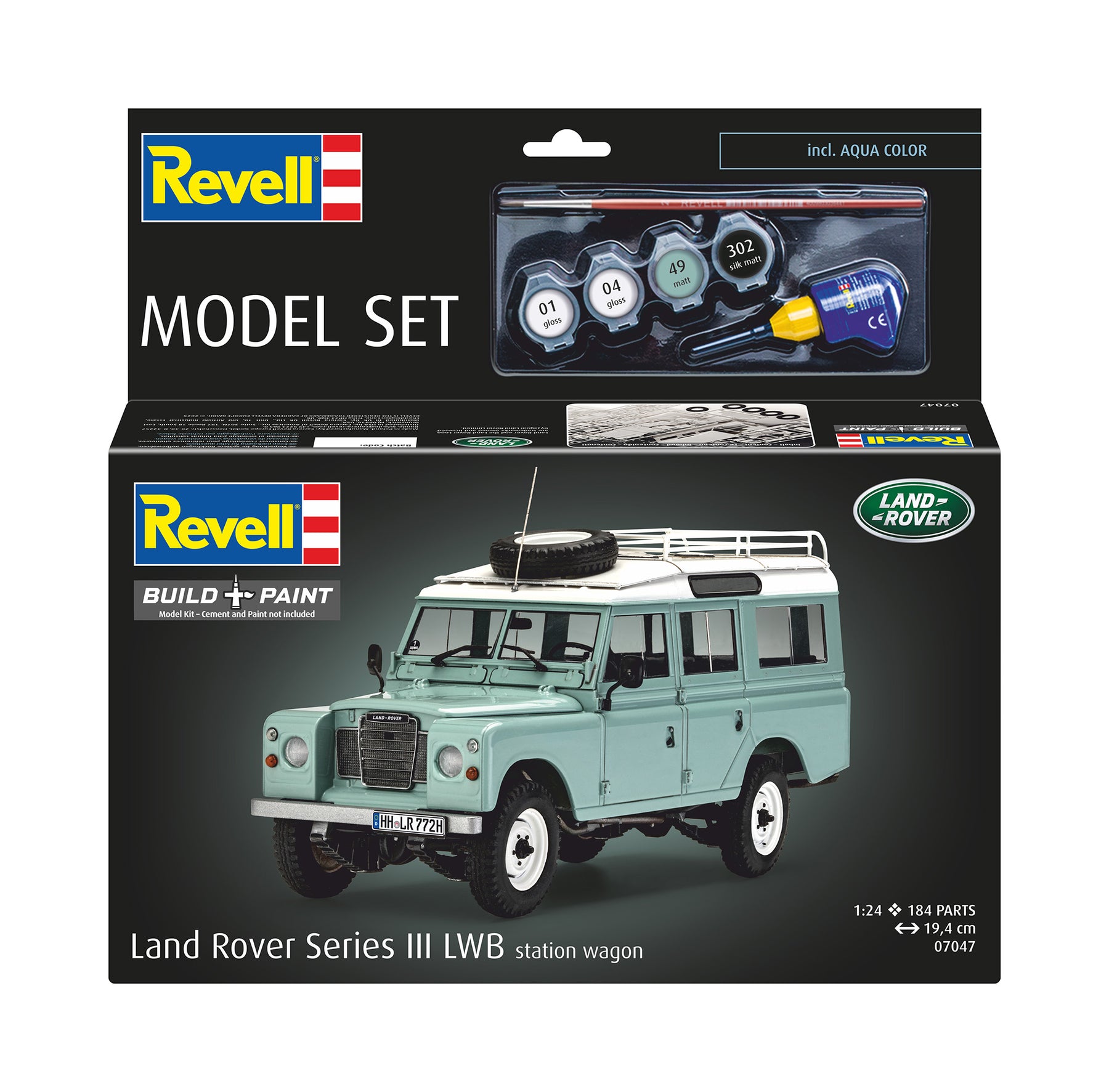Modelset Land Rover Series III LWB stationwagen
