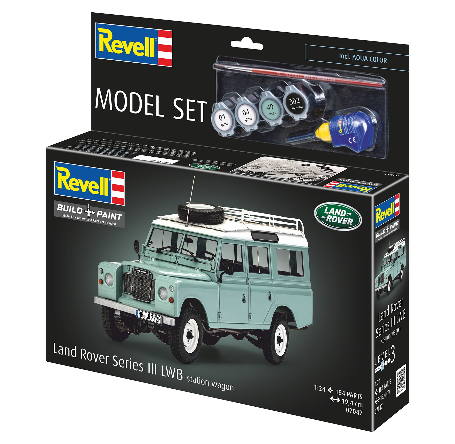 Modelset Land Rover Series III LWB stationwagen