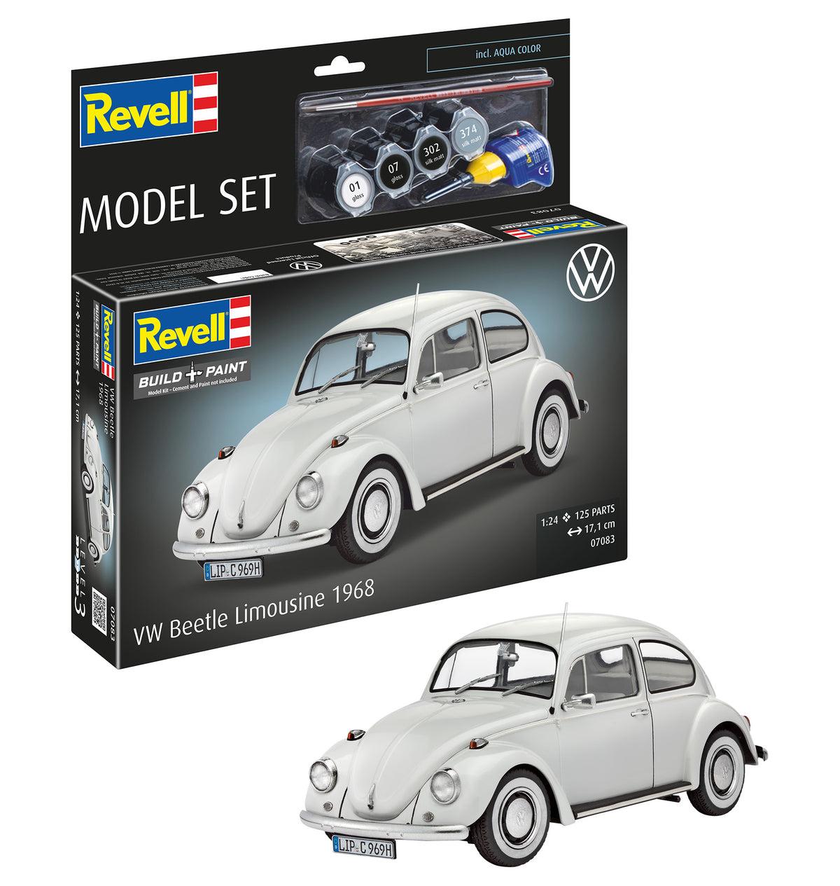 Modellkészlet VW Beetle Sedan 68