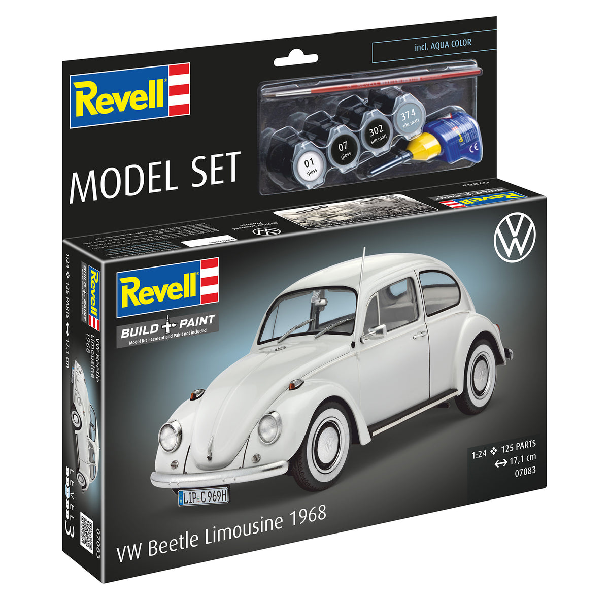 Modellkészlet VW Beetle Sedan 68