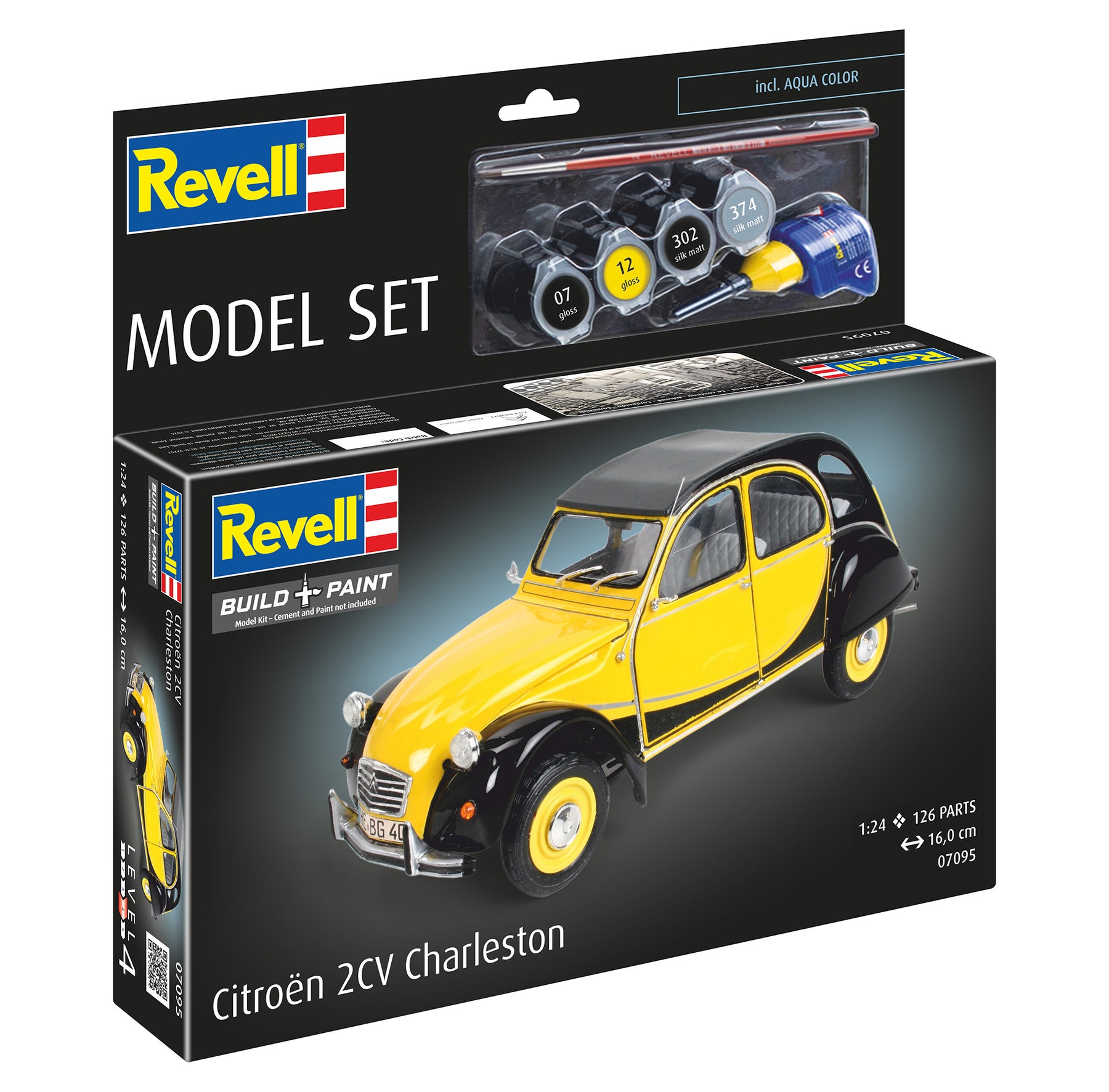 Model set Citroen 2CV CHARLESTON