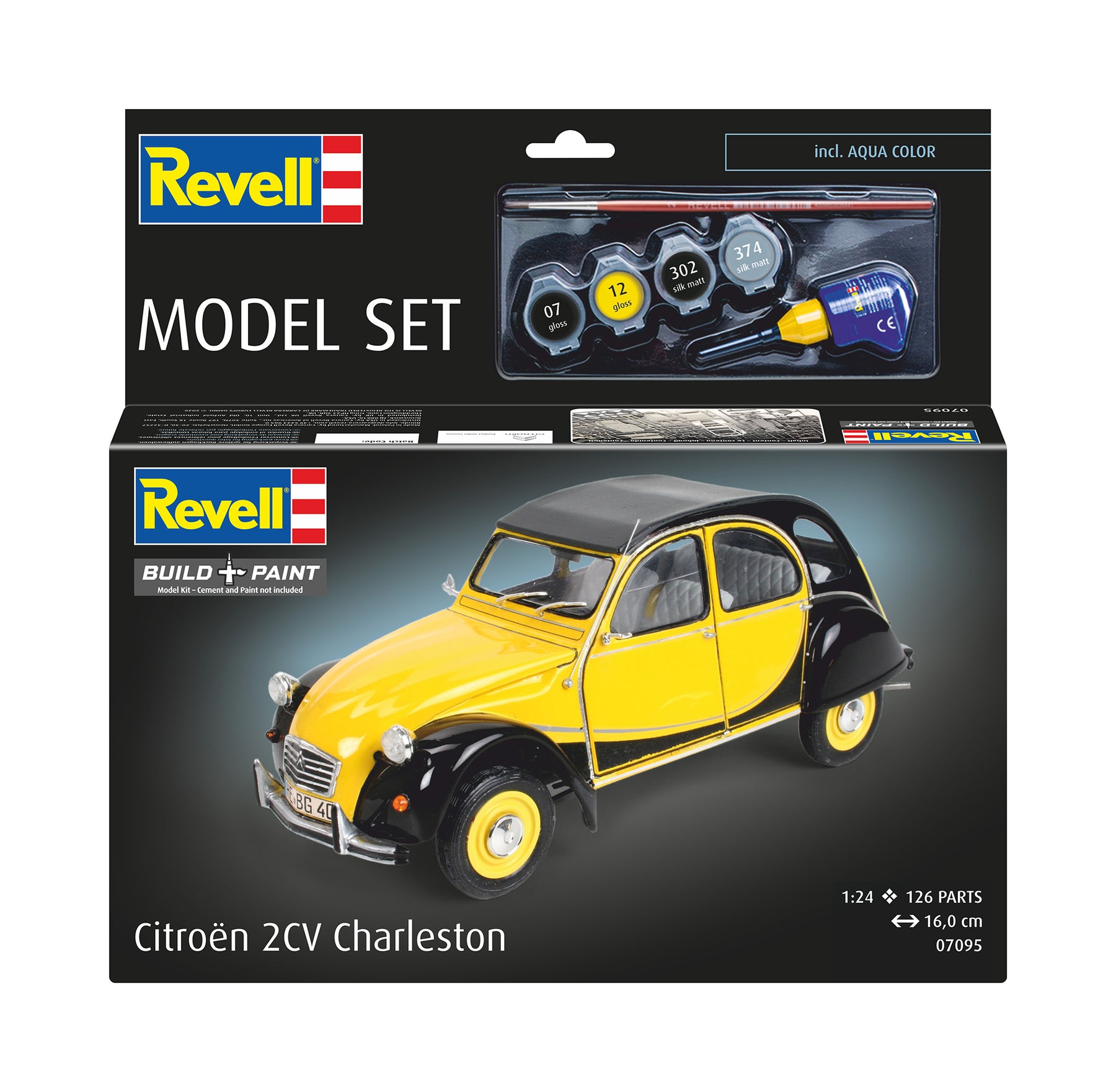 Model set Citroen 2CV CHARLESTON