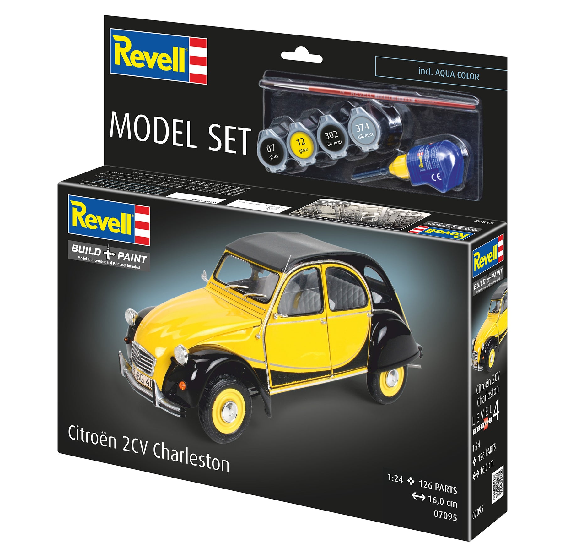 Model set Citroen 2CV CHARLESTON