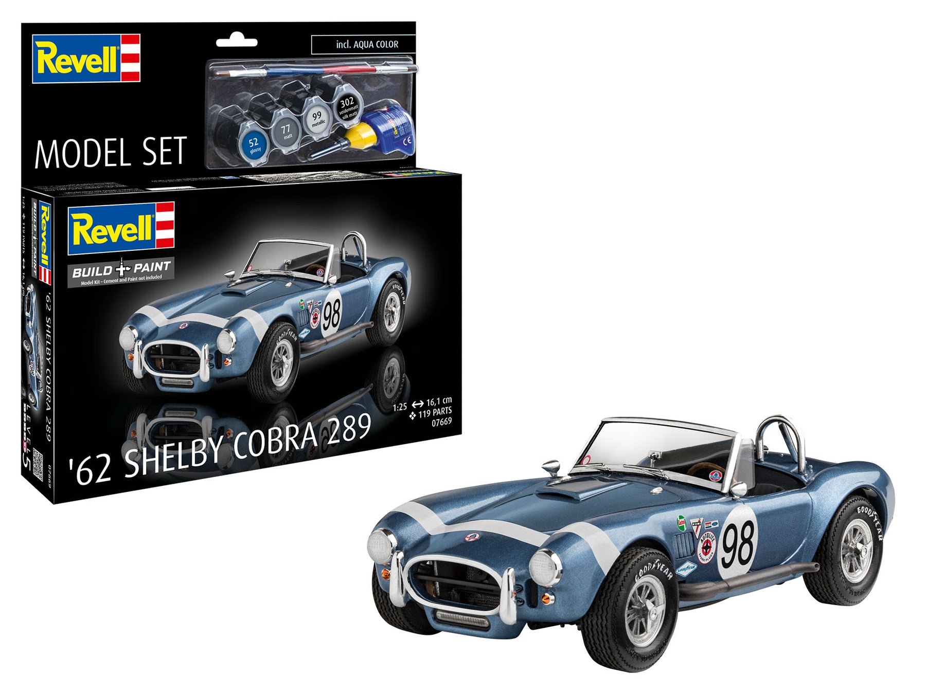 Modelset '62 Shelby Cobra 289