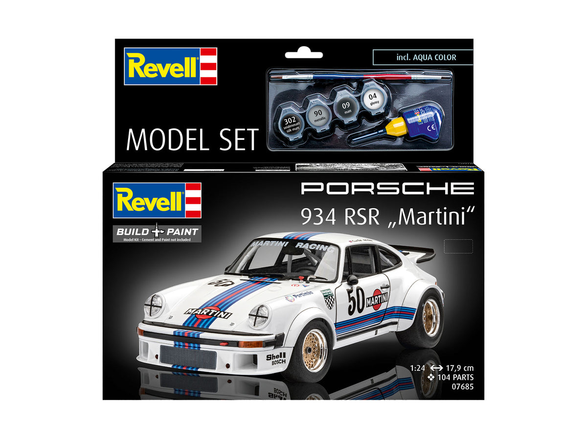 Modellkészlet Porsche 934 RSR "Martini"