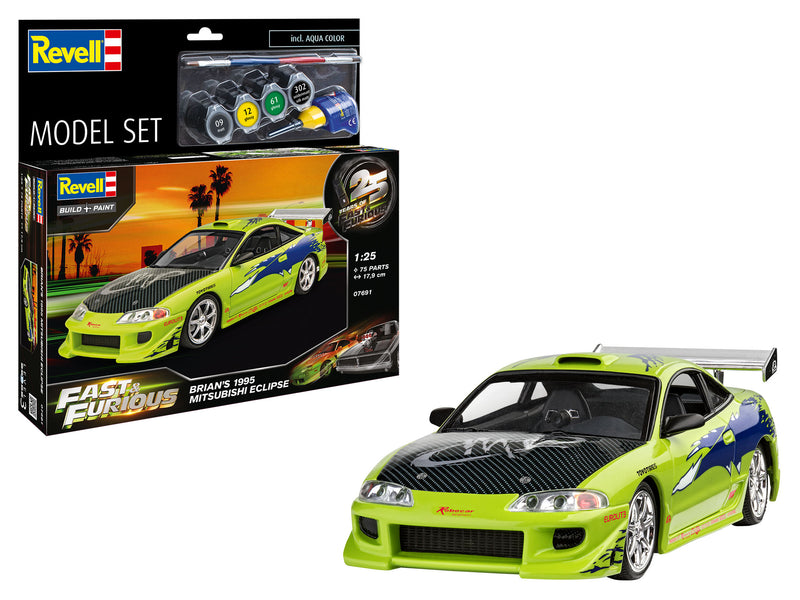 Sada modelů F-F Brian's Mitsubishi Eclipse z roku 1995
